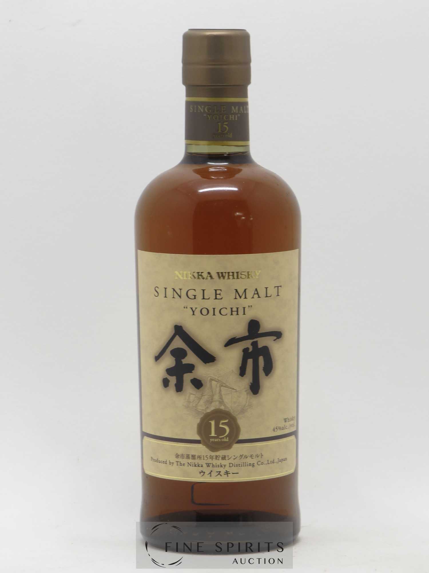 Yoichi 15 years Of. Nikka Whisky - Posten von 1 Flasche - 1