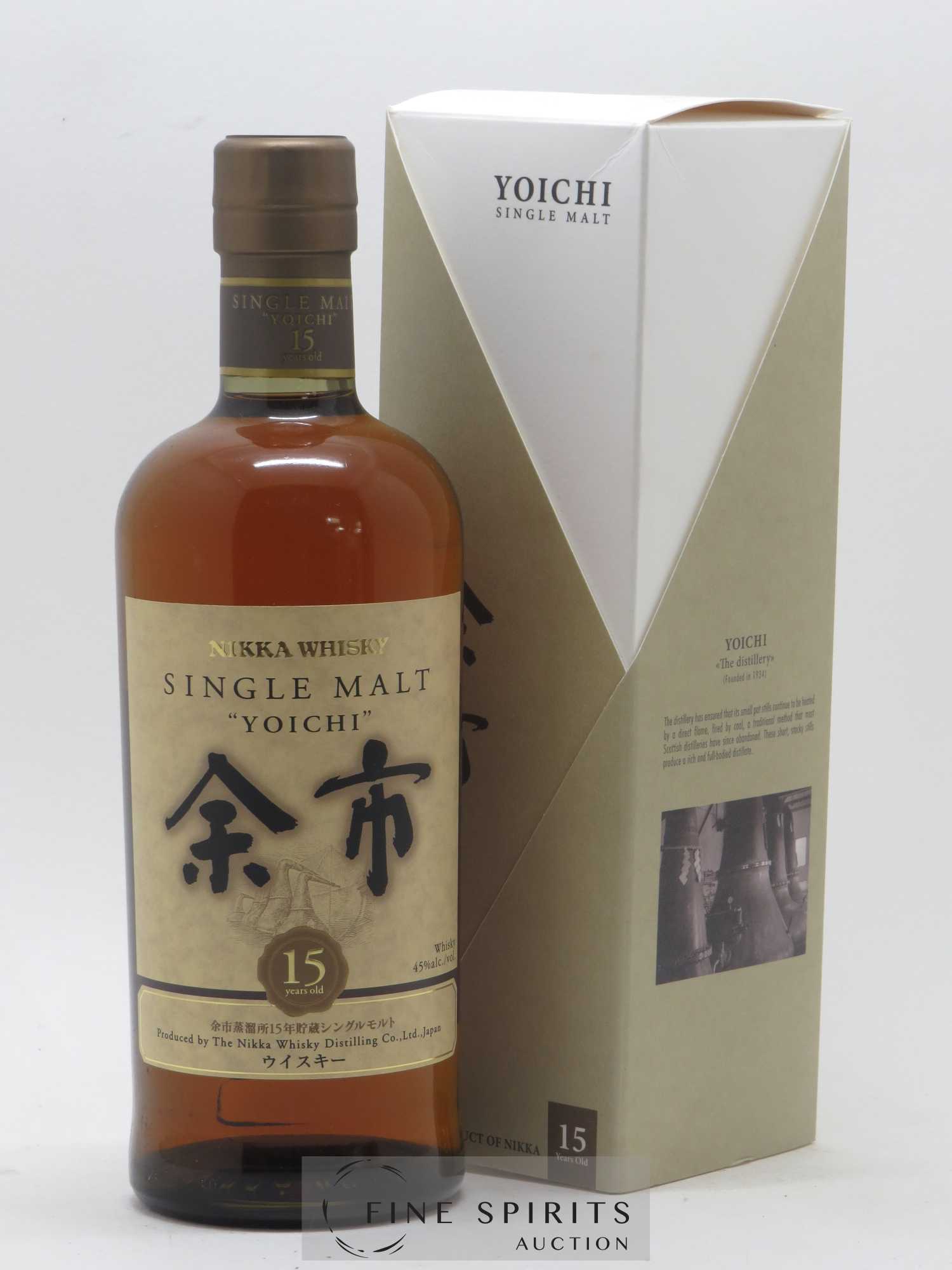 Yoichi 15 years Of. Nikka Whisky - Posten von 1 Flasche - 0