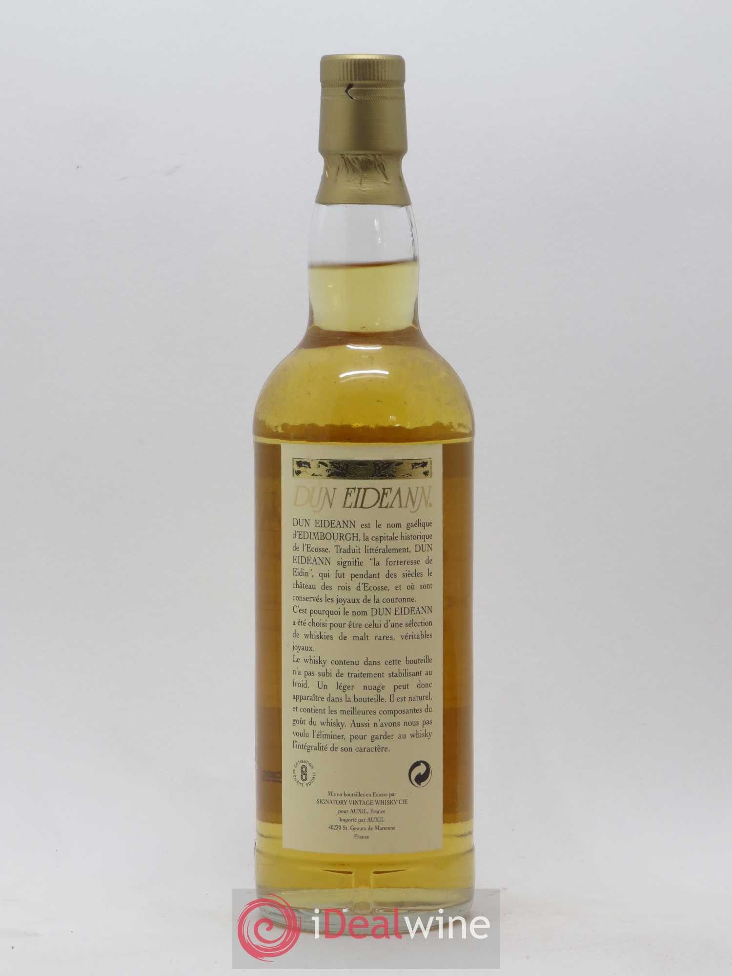 Port Ellen 1976 Signatory Vintage Dun Eidean Casks n°4771-73 - One of 1250 - bottled 1995 Auxil Import - Lot de 1 bouteille - 1