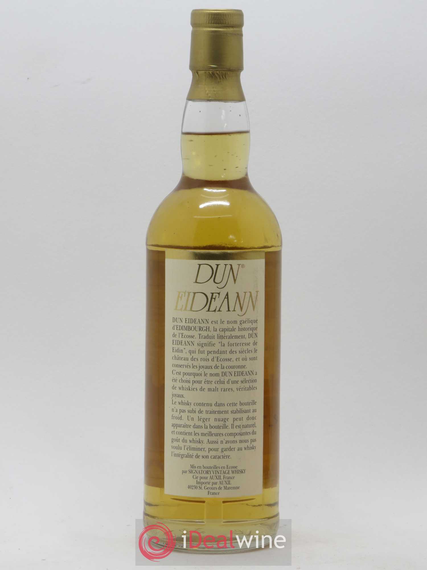 Port Ellen 1978 Signatory Vintage Dun Eidean Casks n°70-77 - One of 3500 - bottled 1992 Auxil Import - Lot de 1 bouteille - 2