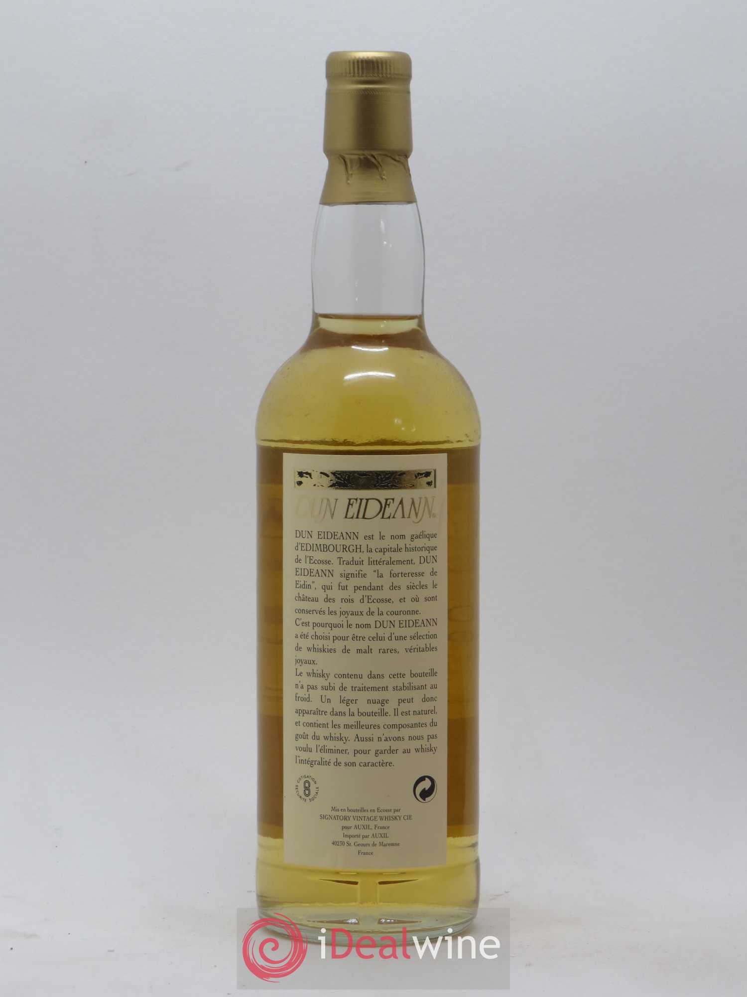 Port Ellen 1980 Signatory Vintage Dun Eidean Casks n°89-589-23-40 - One of 1380 - bottled 1998 Auxil Import - Lot de 1 bouteille - 1
