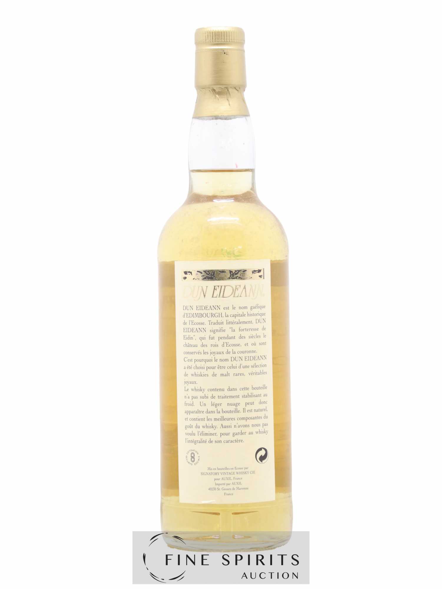 Port Ellen 1980 Signatory Vintage Dun Eidean Casks n°89-589-23-40 - One of 1380 - bottled 1998 Auxil Import - Lot of 1 bottle - 1