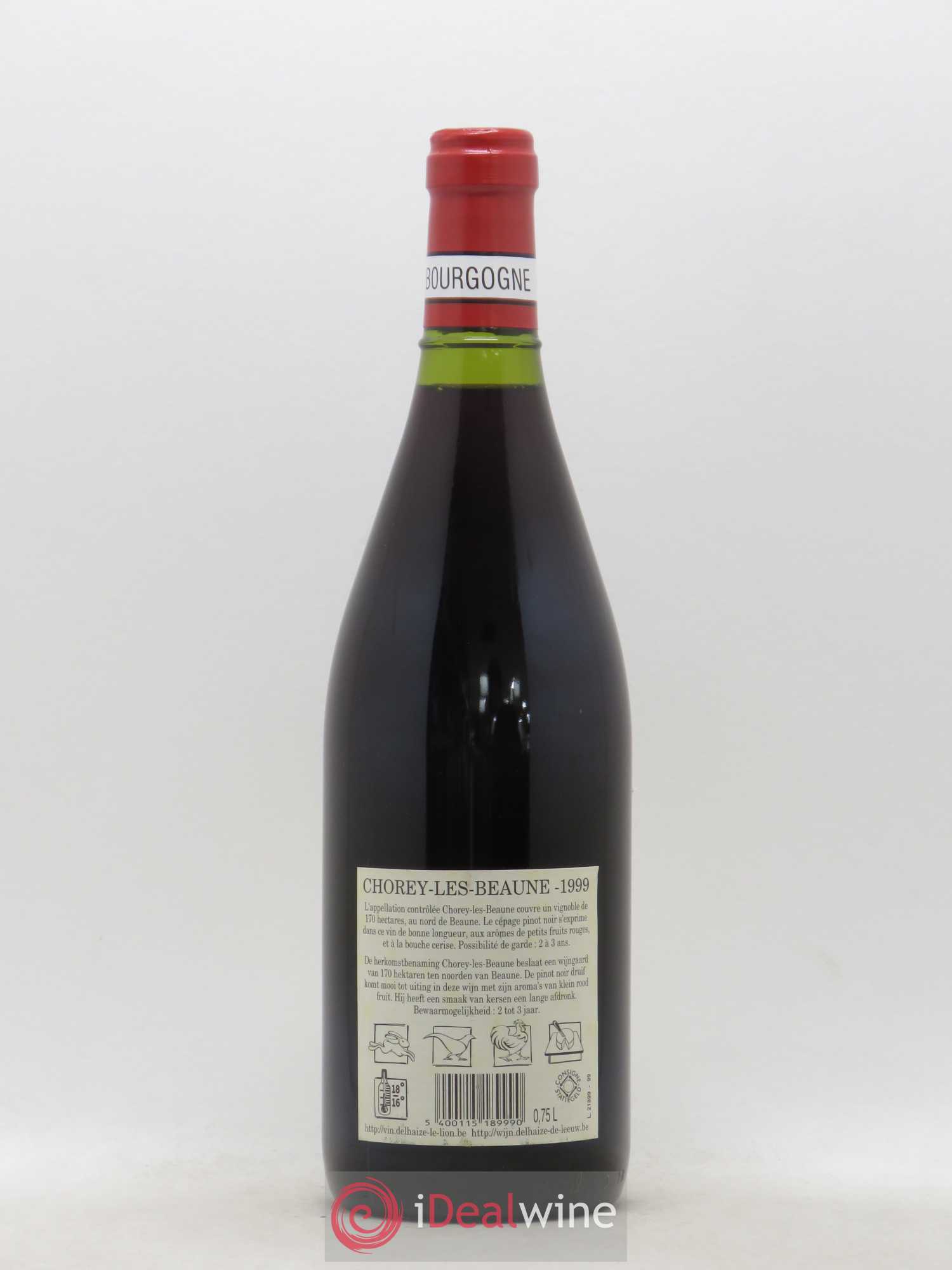 Chorey-lès-Beaune Delhaize 1999 - Lot de 1 bouteille - 1