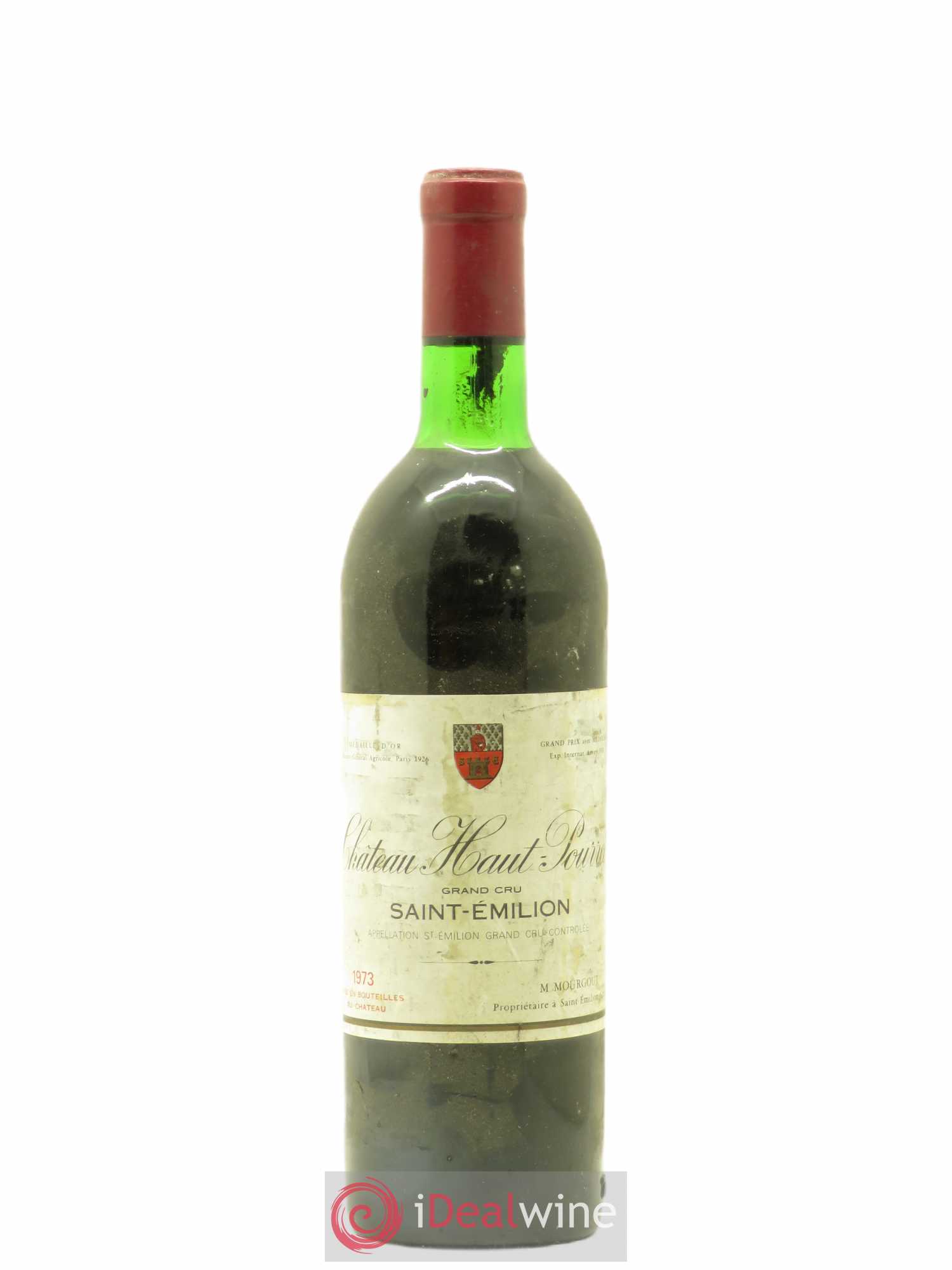 Saint-Émilion Grand Cru Château Haut Pourret 1973 - Posten von 1 Flasche - 0