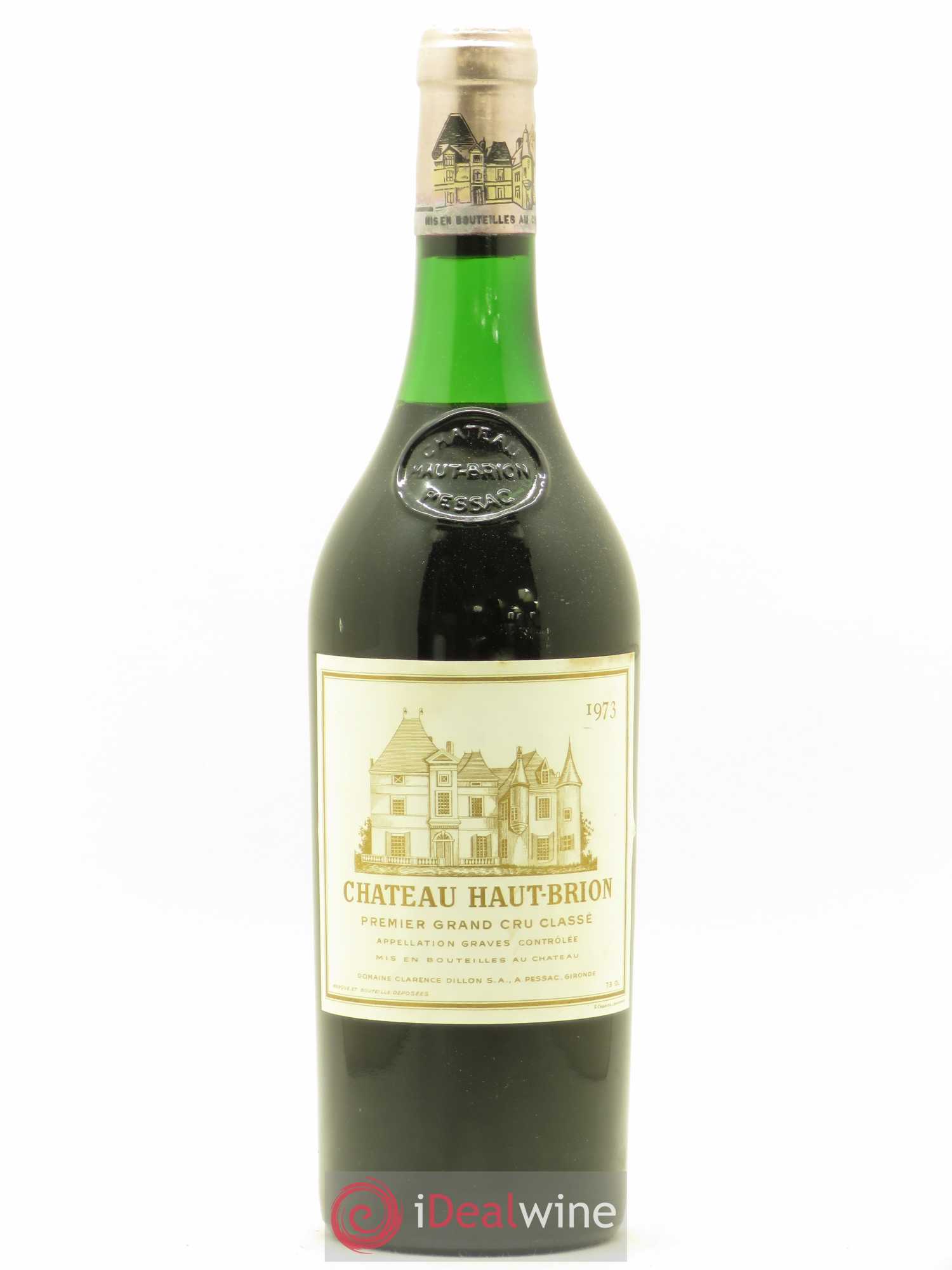 Château Haut Brion 1er Grand Cru Classé 1973 - Lot de 1 bouteille - 0