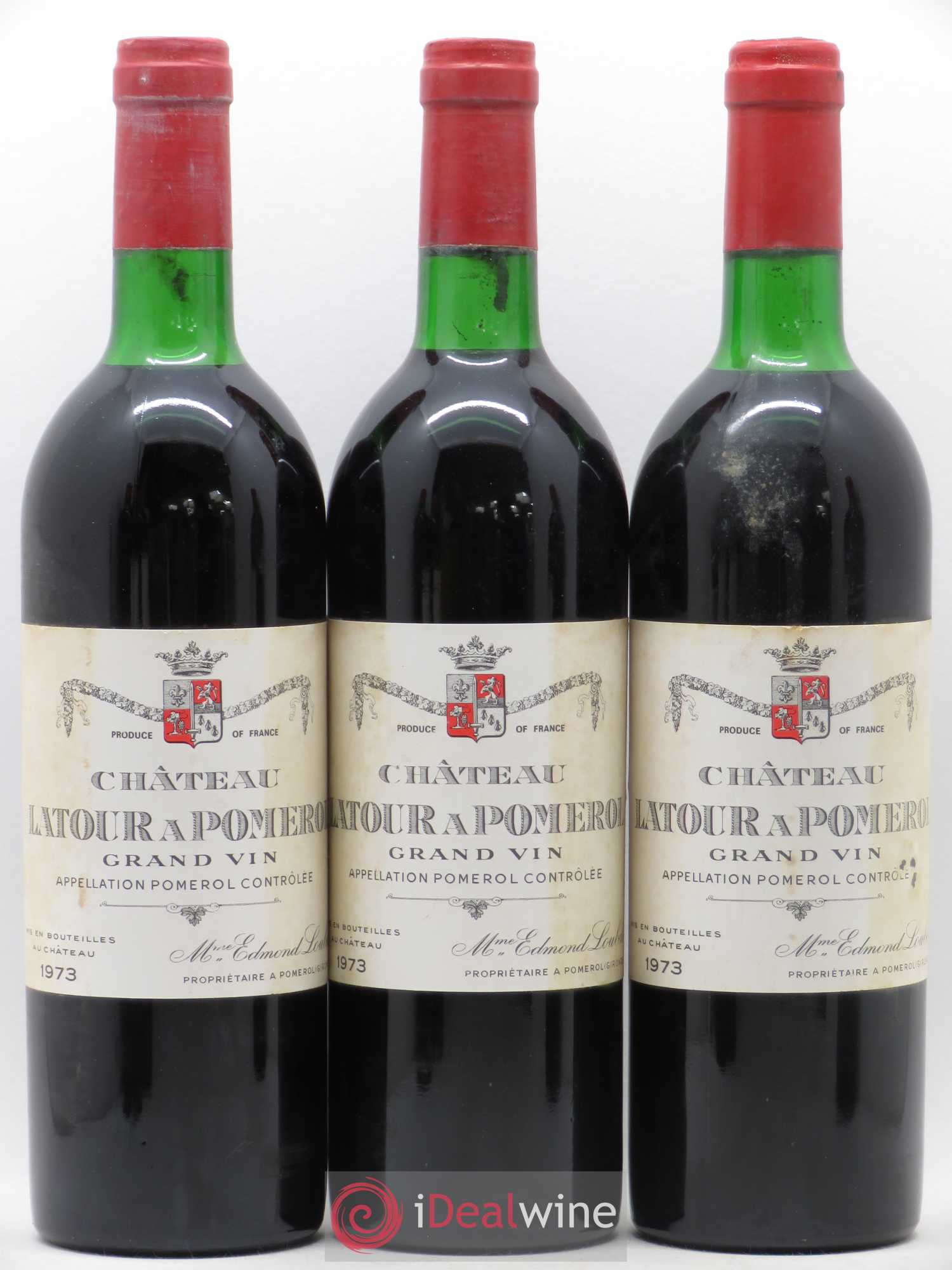 Château Latour à Pomerol 1973 - Lot de 6 bouteilles - 2