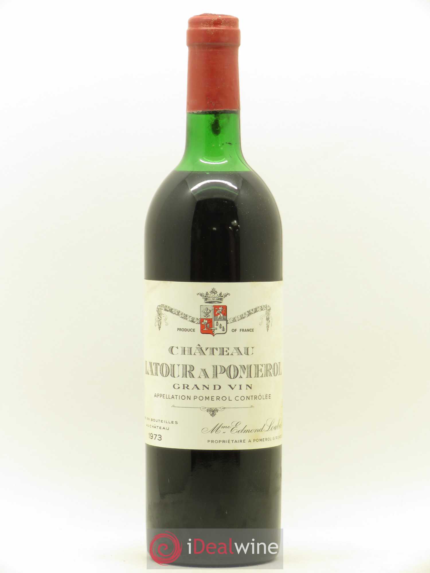 Château Latour à Pomerol 1973 - Lot de 1 bouteille - 0