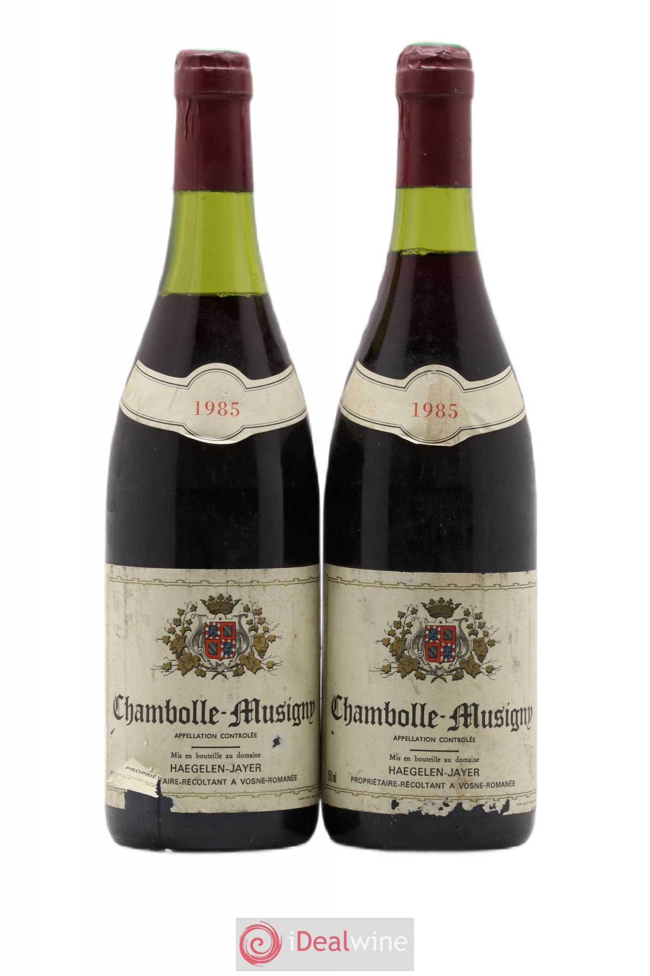Chambolle-Musigny Haegelen Jayer 1985 - Posten von 2 Flaschen - 0