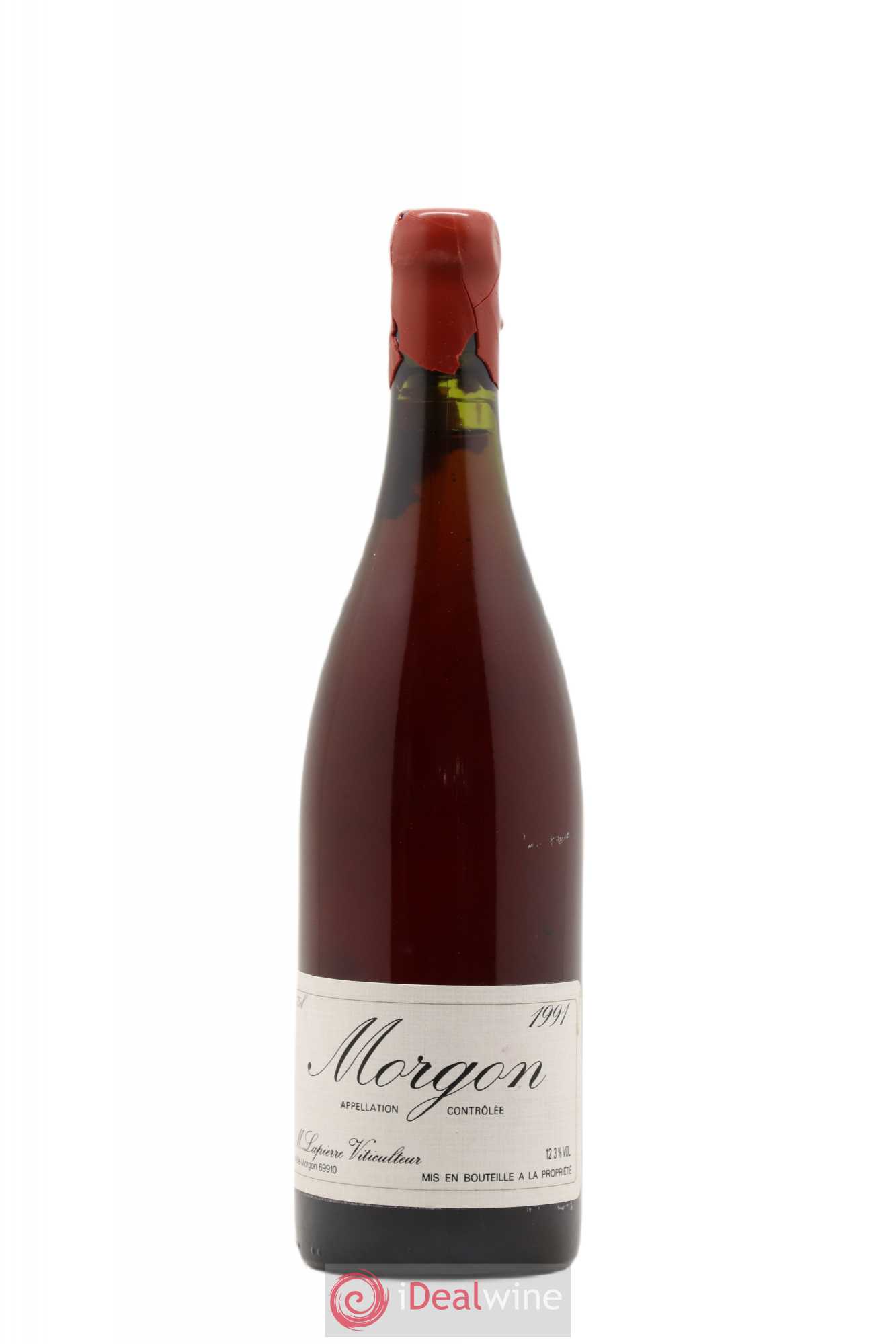 Morgon Marcel Lapierre (Domaine) 1991 - Lot de 1 bouteille - 0