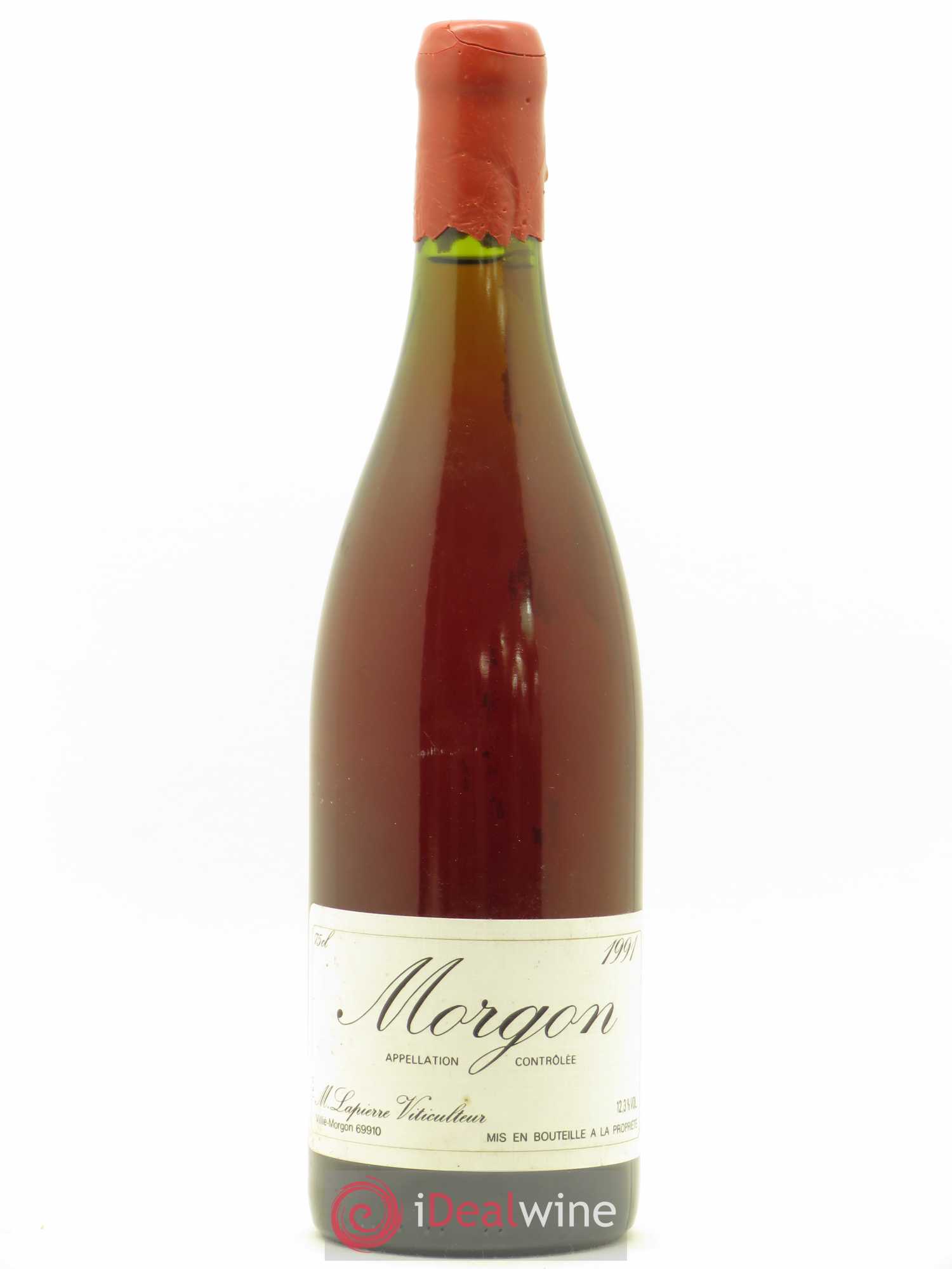 Morgon Marcel Lapierre (Domaine) 1991 - Lot de 1 bouteille - 0