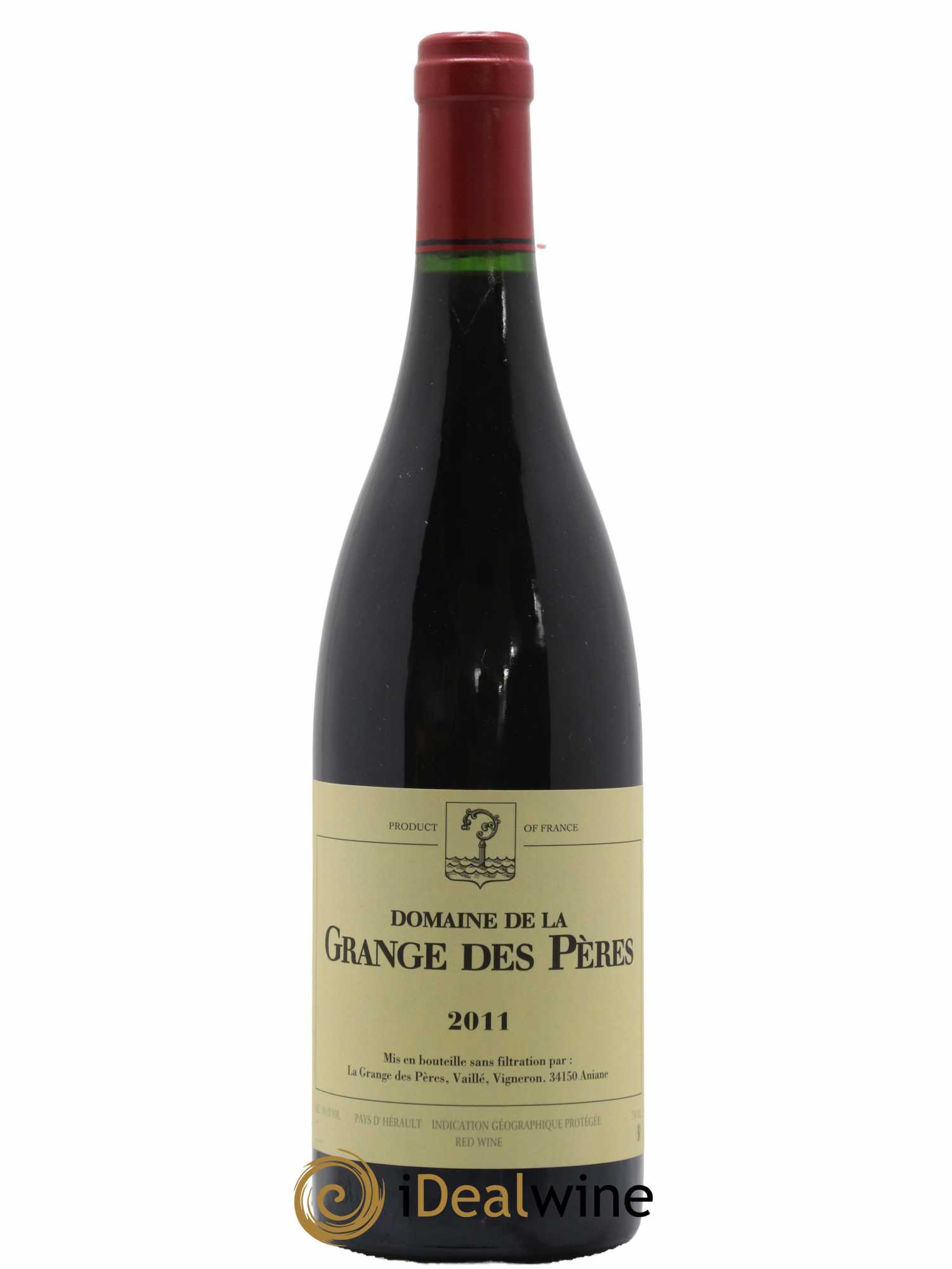 Pays d'Hérault Grange des Pères Laurent Vaillé 2011 - Lot de 1 bouteille - 0