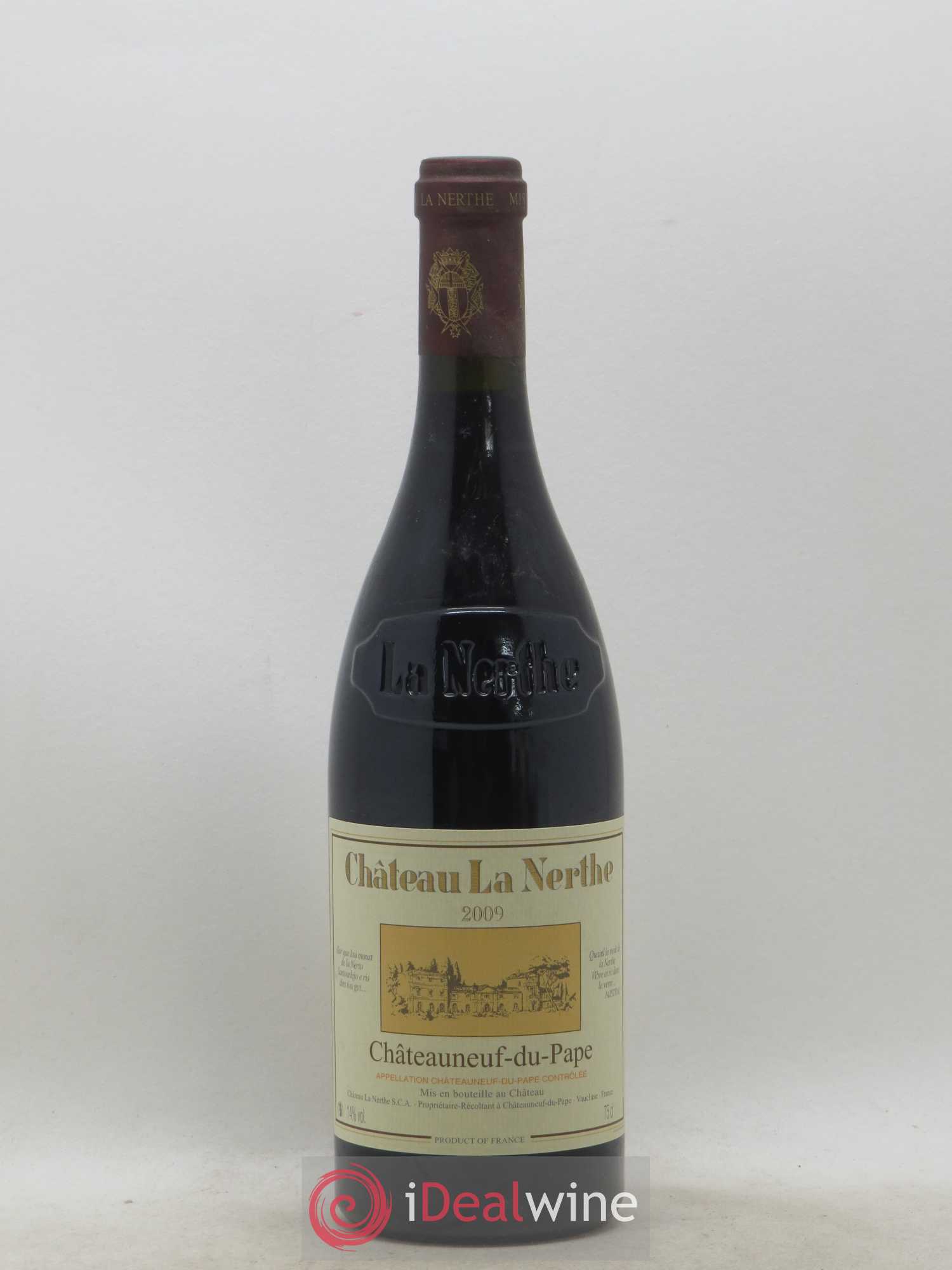 Châteauneuf-du-Pape Château la Nerthe Famille Richard 2009 - Lot de 1 bouteille - 0