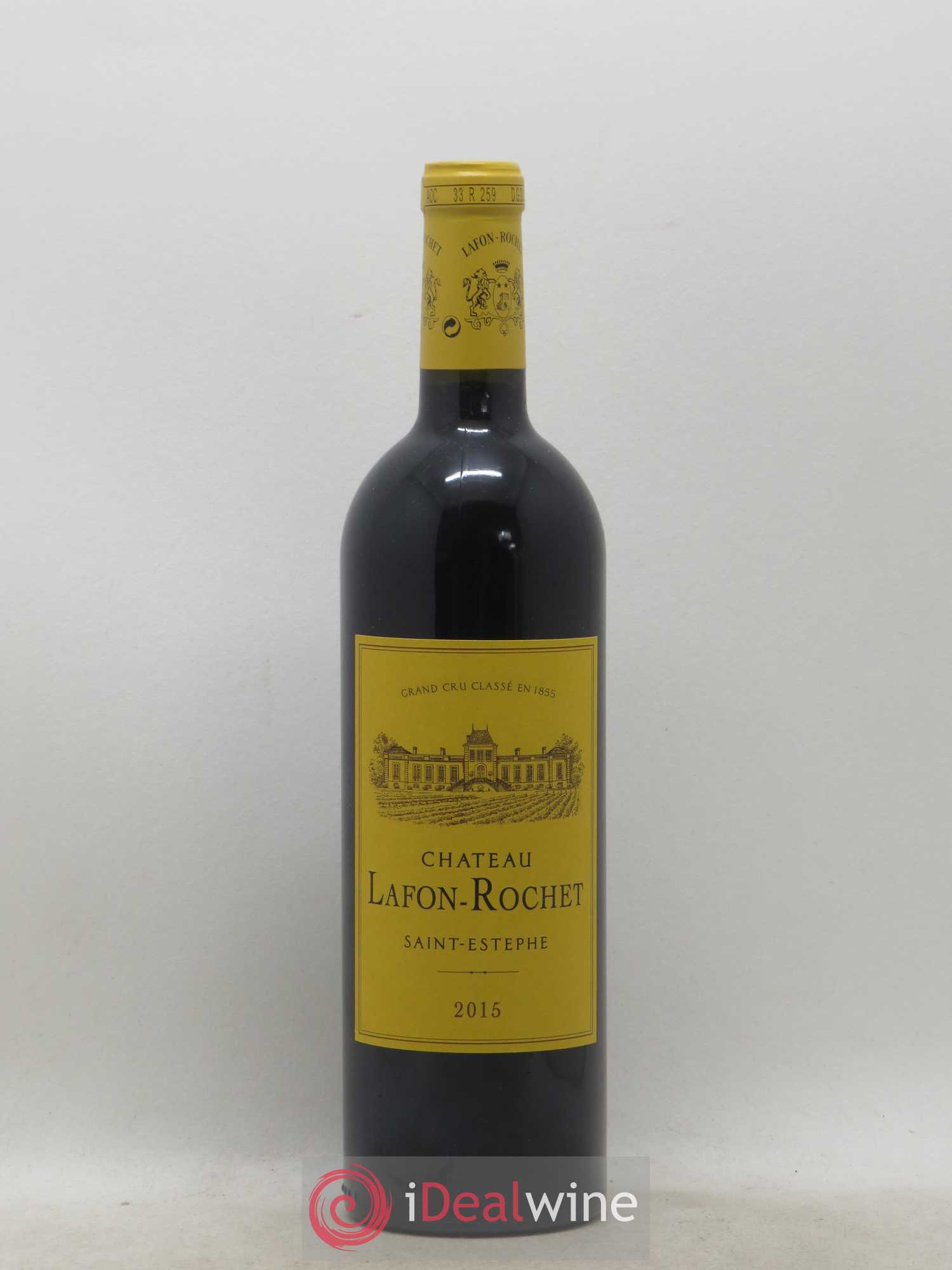 Château Lafon Rochet 4ème Grand Cru Classé 2015 - Lot de 1 bouteille - 0