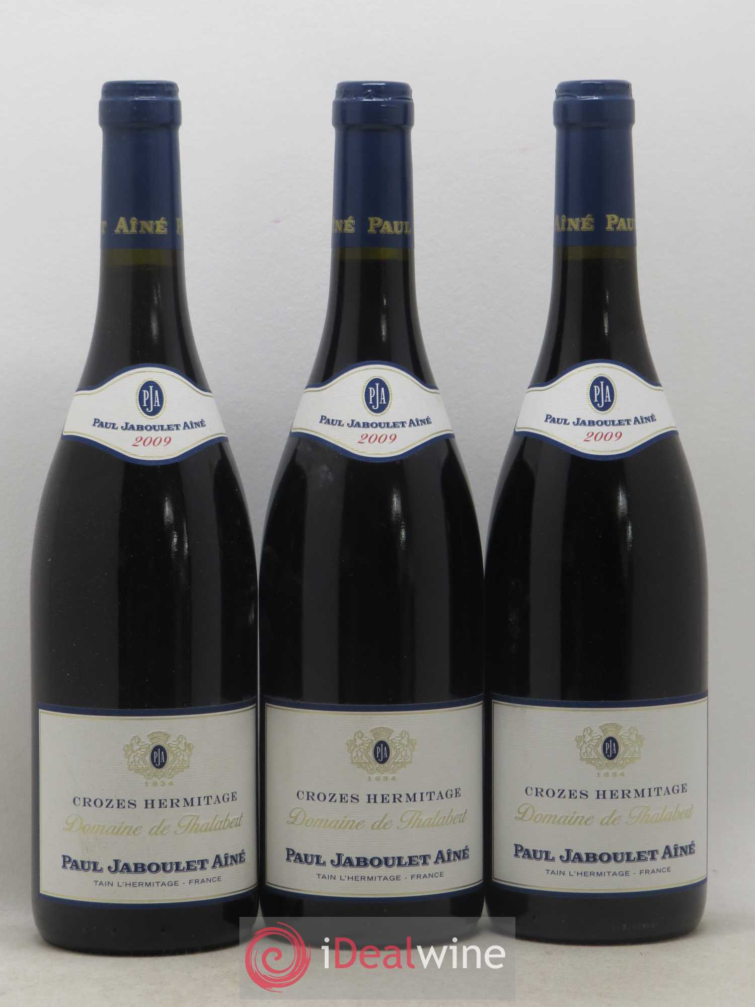 Crozes-Hermitage Domaine de Thalabert Paul Jaboulet Ainé 2009 - Posten von 6 Flaschen - 1