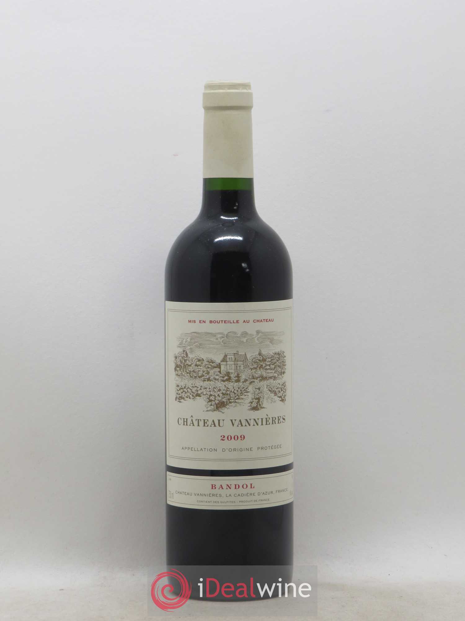 Bandol Château Vannières Éric et Charles-Éric Boisseaux 2009 - Lot de 1 bouteille - 0