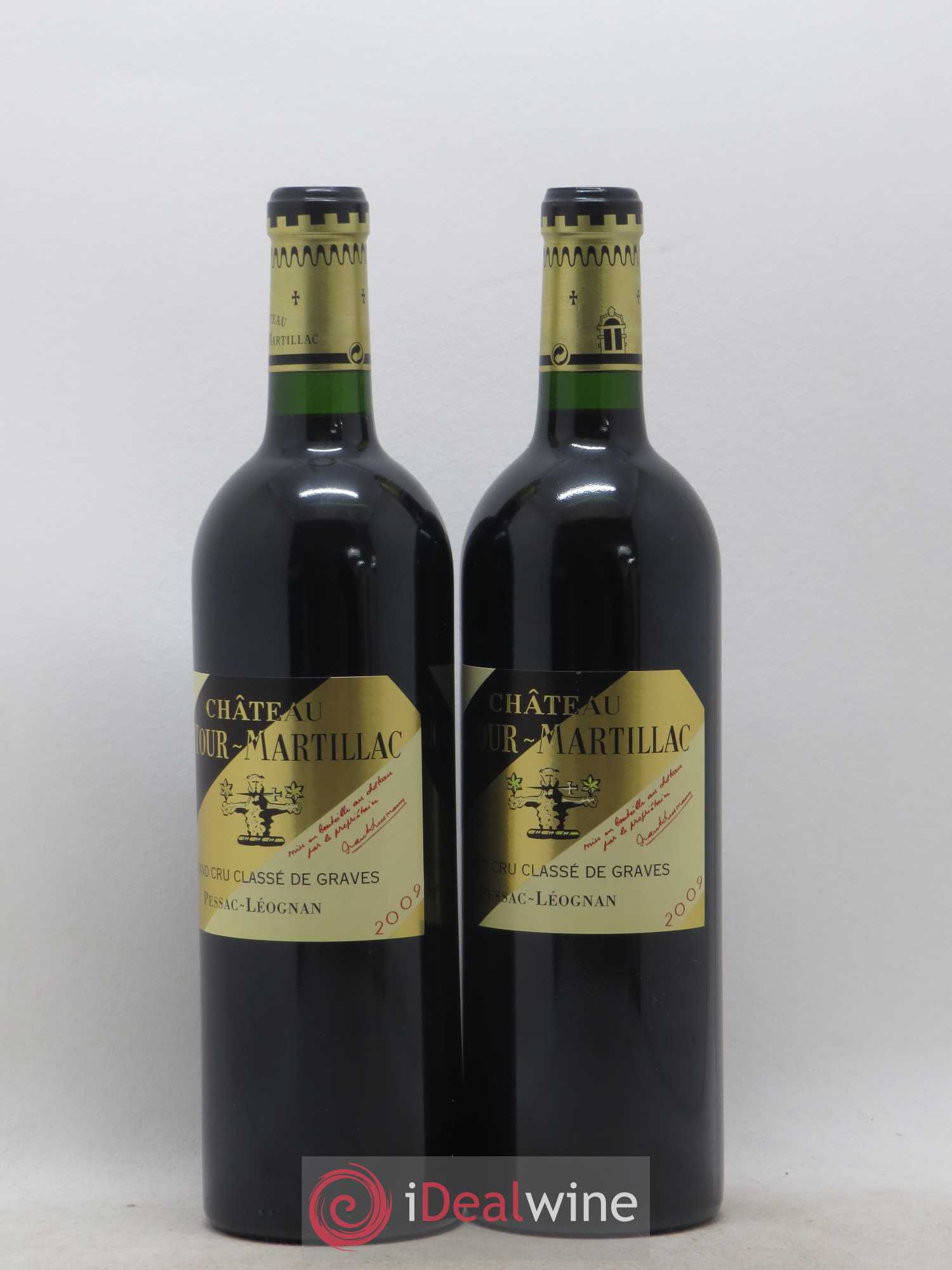 Château Latour-Martillac Cru Classé de Graves 2009 - Lot de 2 bouteilles - 1