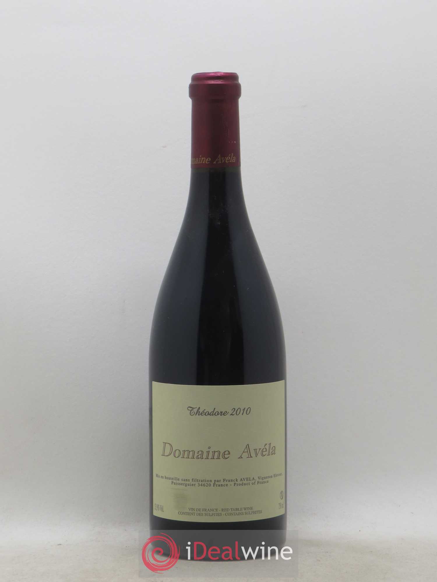 Vin de France Theodore Domaine Avela 2010 - Posten von 1 Flasche - 0