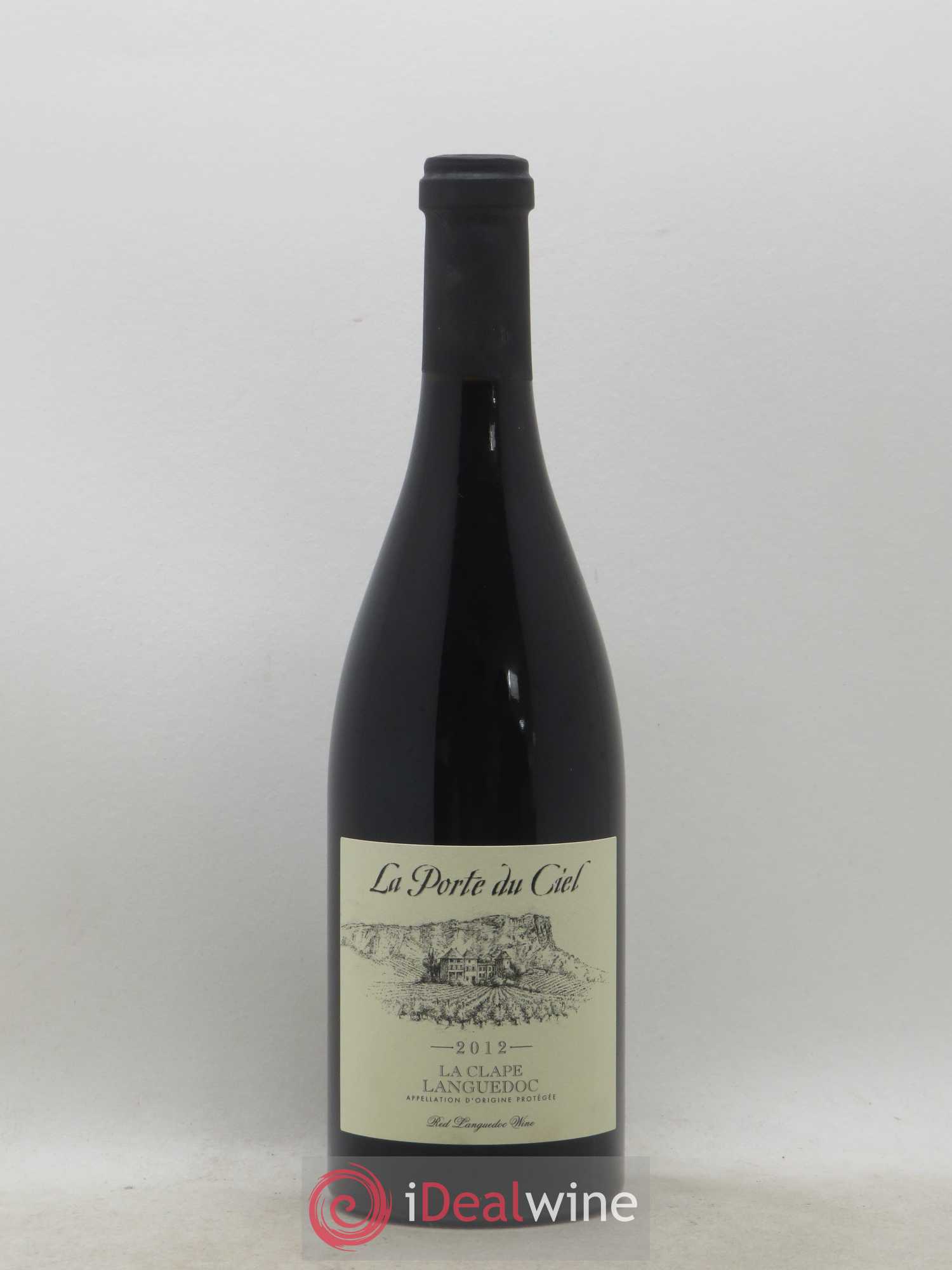 La Clape Château de La Négly La Porte du Ciel Jean Paux-Rosset 2012 - Lot de 1 bouteille - 0
