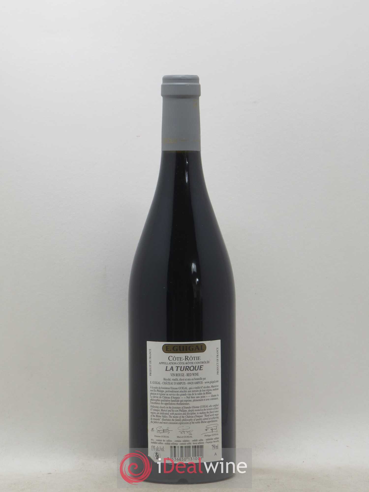 Côte-Rôtie La Turque Guigal 2009 - Lot de 1 bouteille - 1