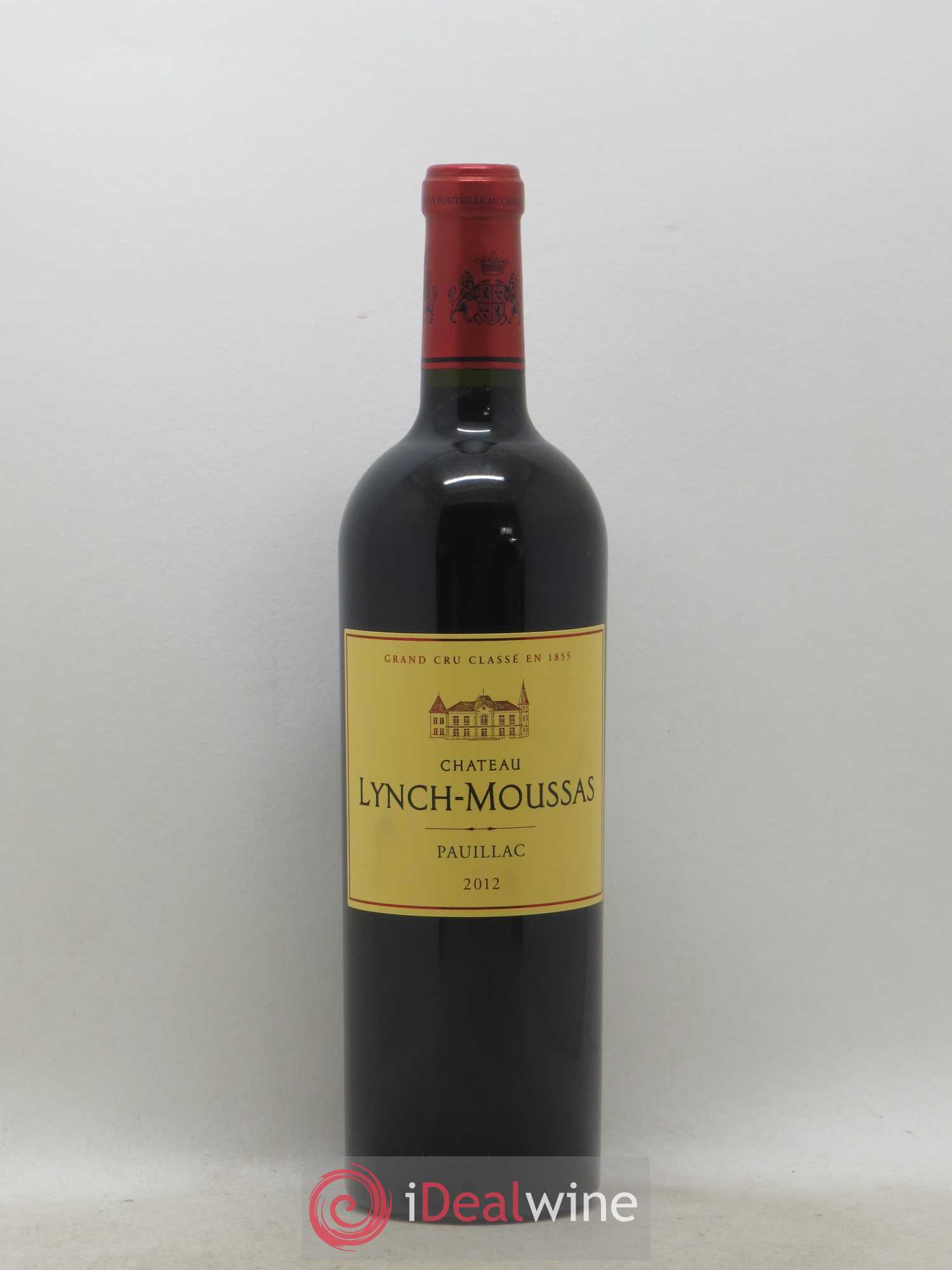 Château Lynch Moussas 5ème Grand Cru Classé 2012 - Lot de 1 bouteille - 0