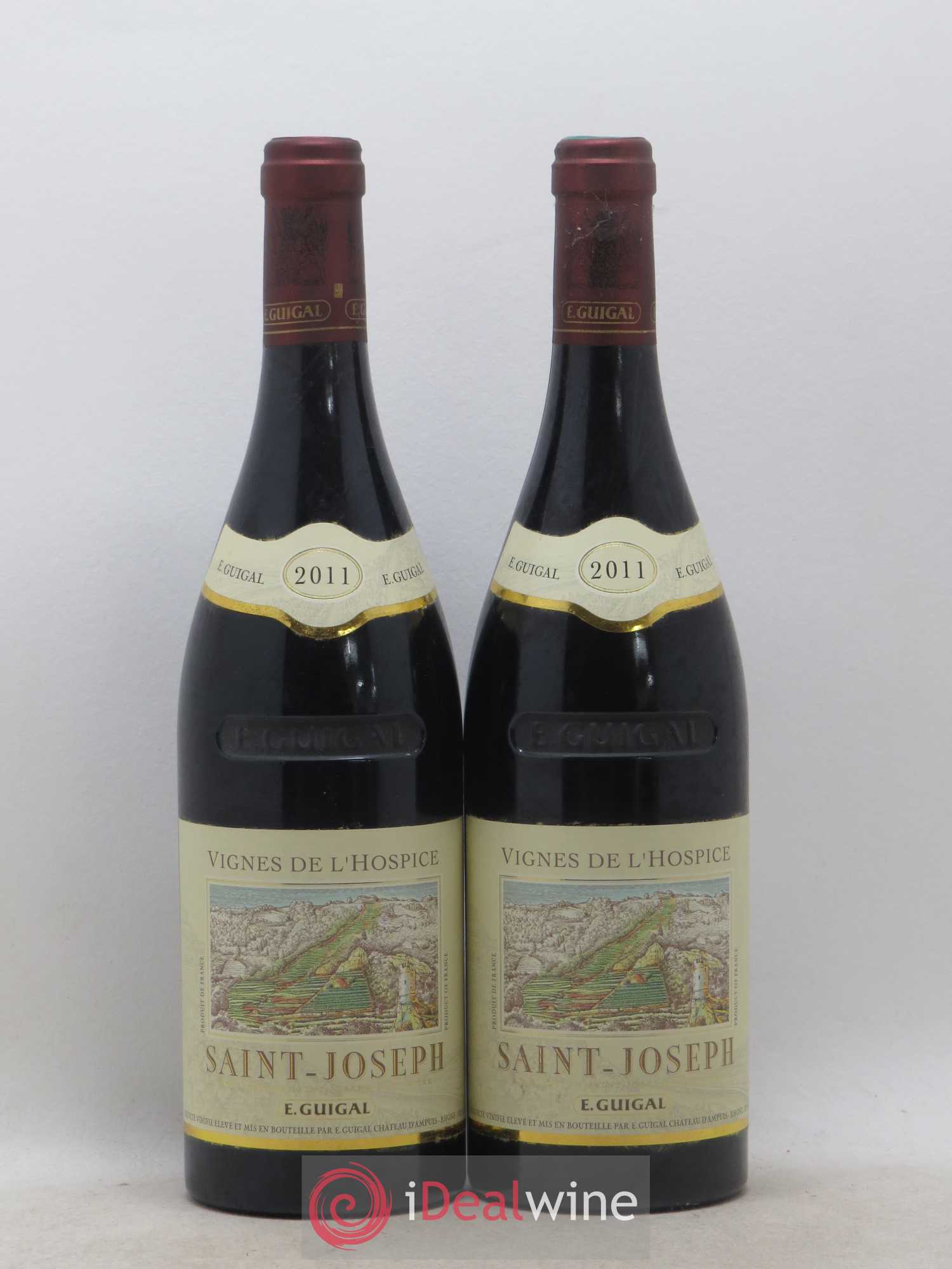 Saint-Joseph Vignes de l'Hospice Guigal 2011 - Lot de 2 bouteilles - 0