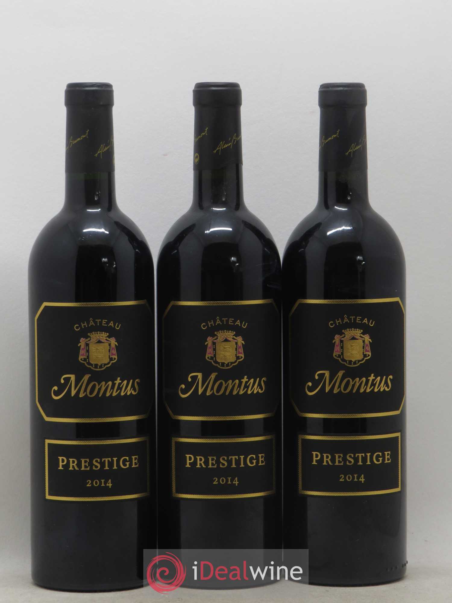 Madiran Château Montus-Prestige Alain Brumont 2014 - Lot de 3 bouteilles - 0