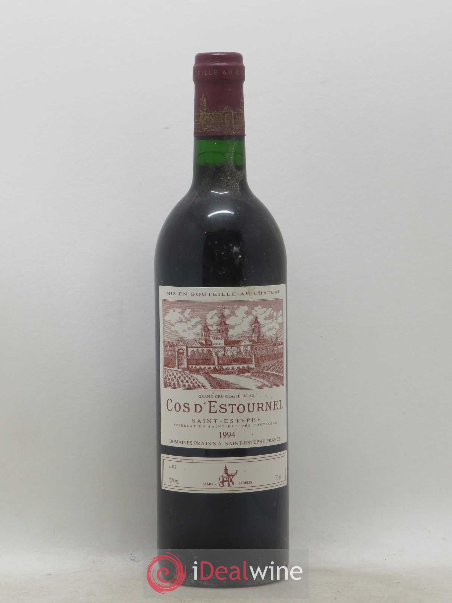 Cos d'Estournel 2ème Grand Cru Classé 1994 - Lot de 1 bouteille - 0