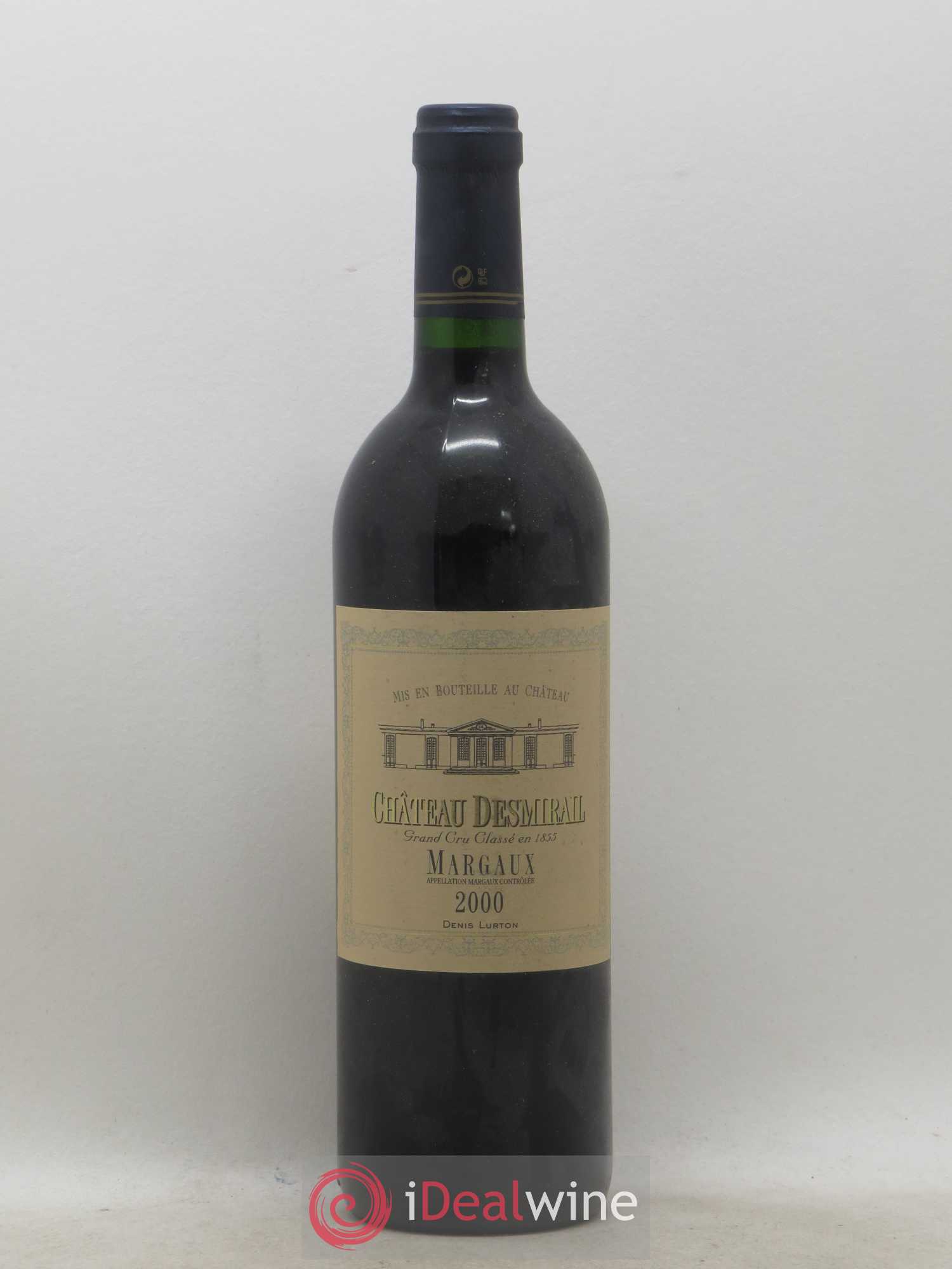 Château Desmirail 3ème Grand Cru Classé 2000 - Lot de 1 bouteille - 0