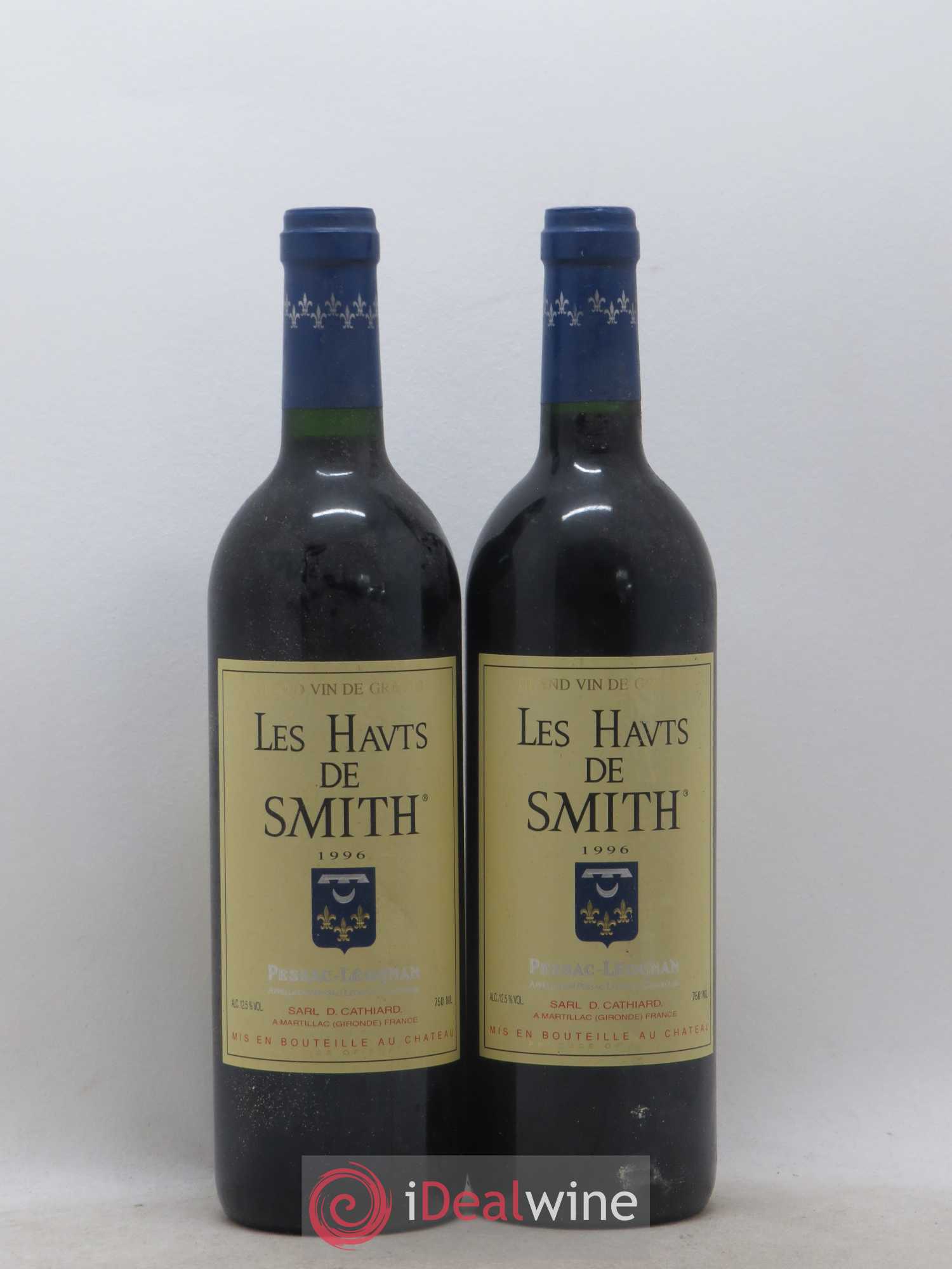 Les Hauts de Smith Second Vin 1996 - Lot de 2 bouteilles - 0