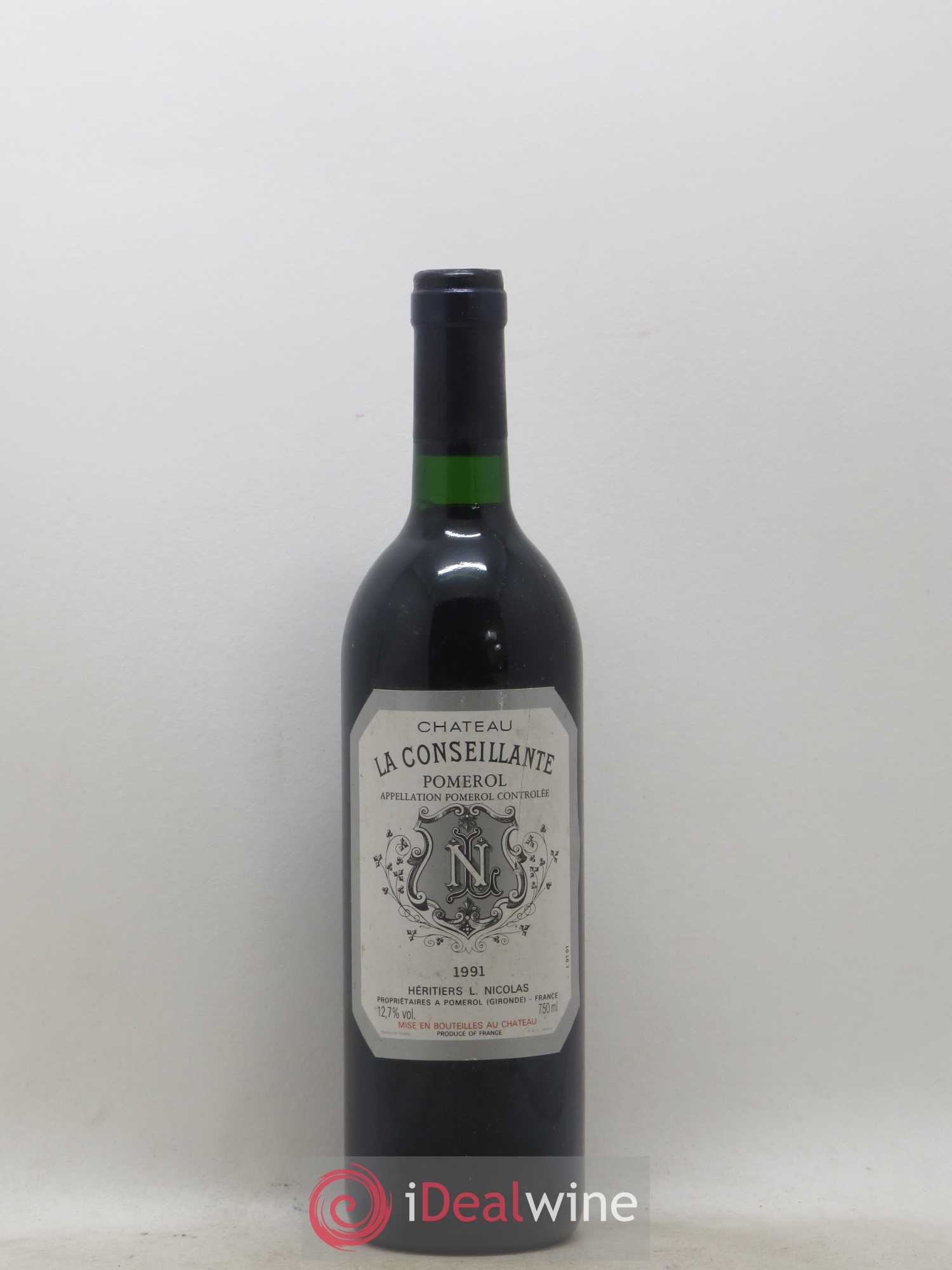 Château la Conseillante 1991 - Lot de 1 bouteille - 0