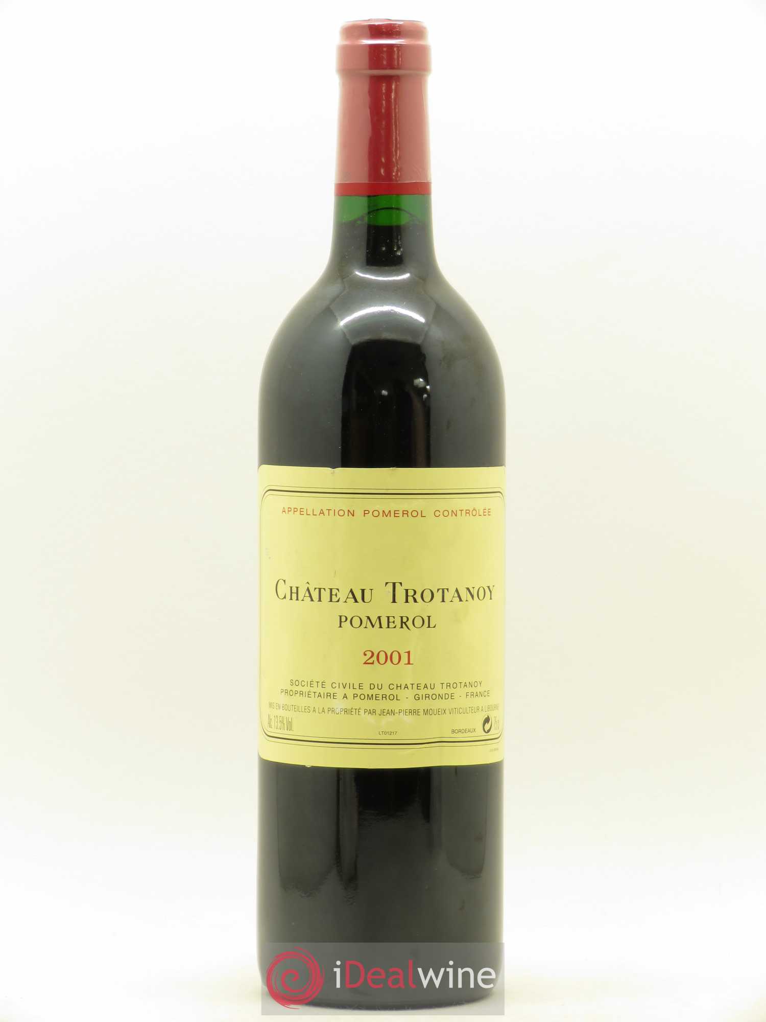 Château Trotanoy 2001 - Lot de 1 bouteille - 0