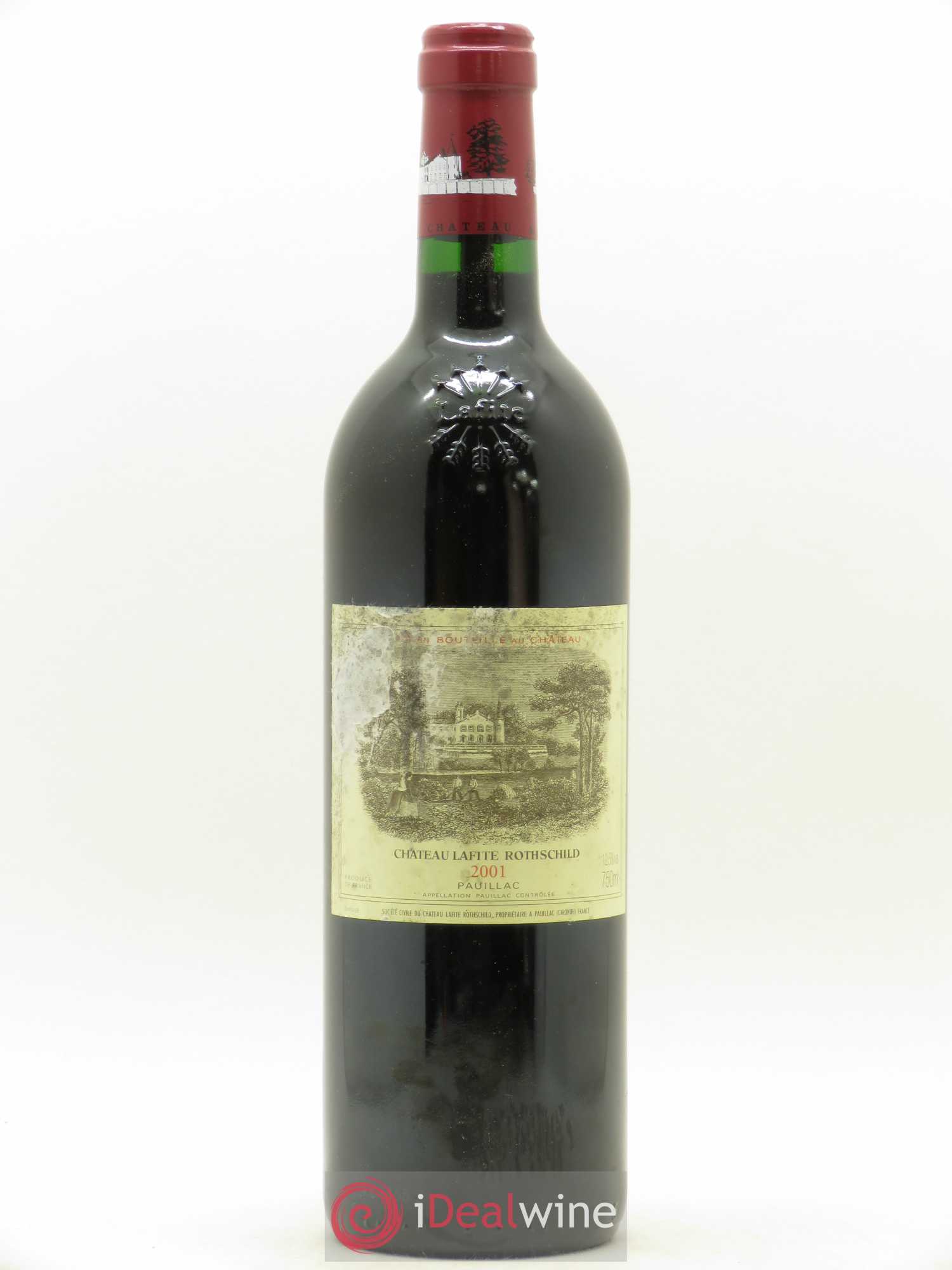 Château Lafite Rothschild 1er Grand Cru Classé 2001 - Lot de 1 bouteille - 0