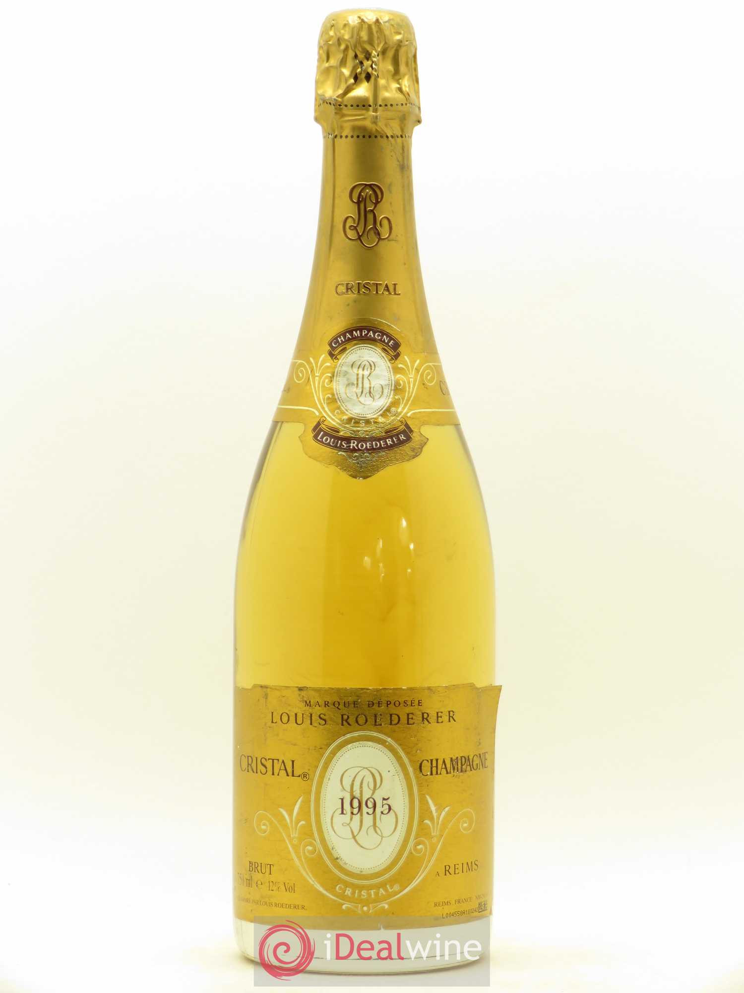 Cristal Louis Roederer 1995 - Lot de 1 bouteille - 0