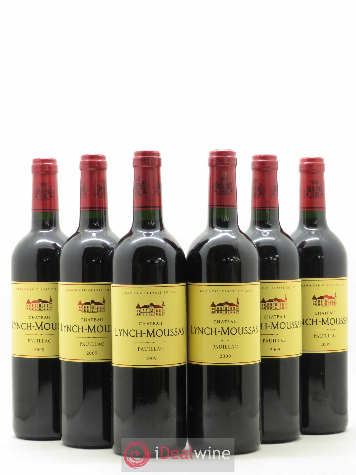 Château Lynch Moussas 5ème Grand Cru Classé 2009 - Lot de 6 bouteilles - 0