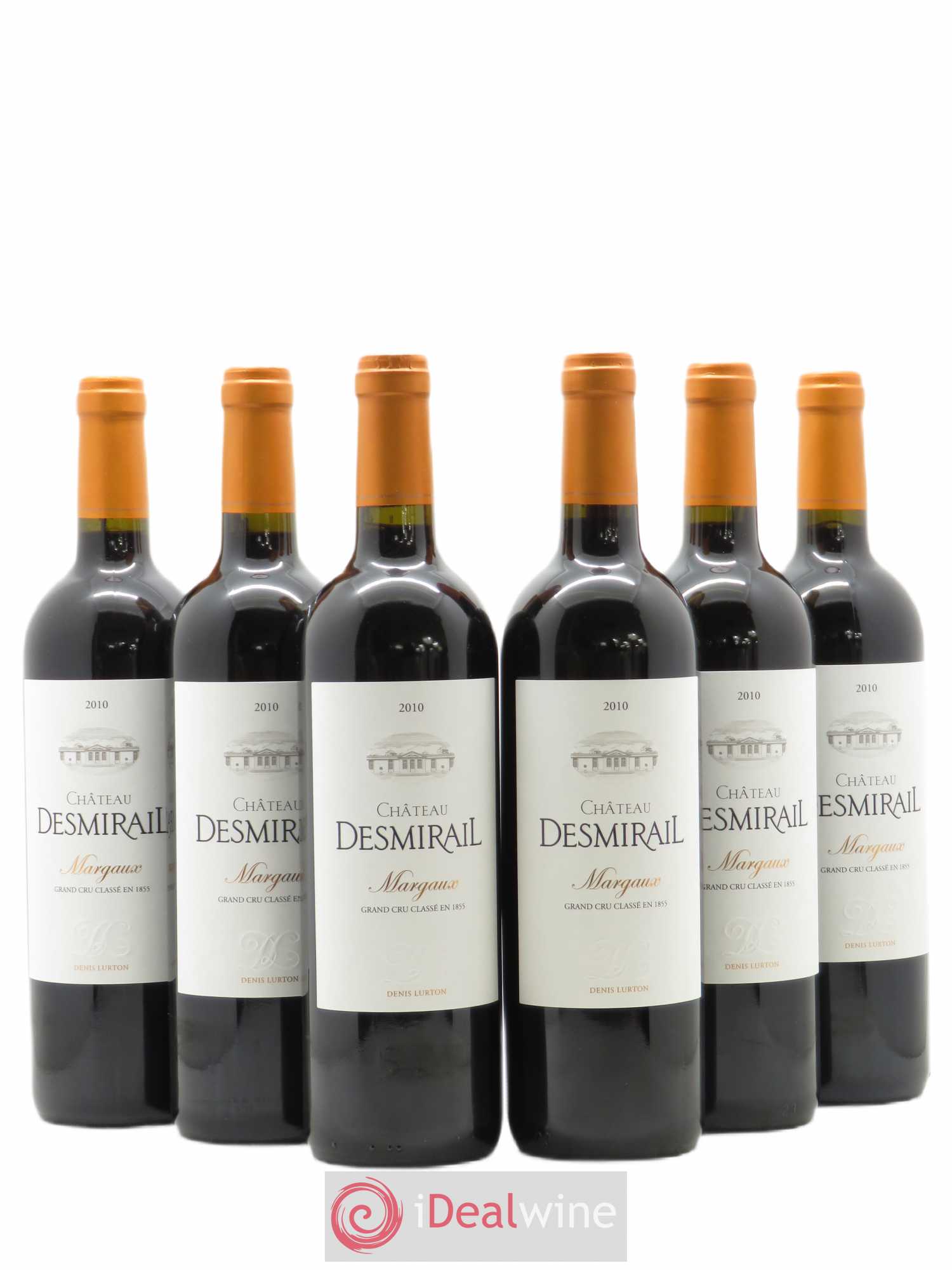 Château Desmirail 3ème Grand Cru Classé 2010 - Lot de 6 bouteilles - 0