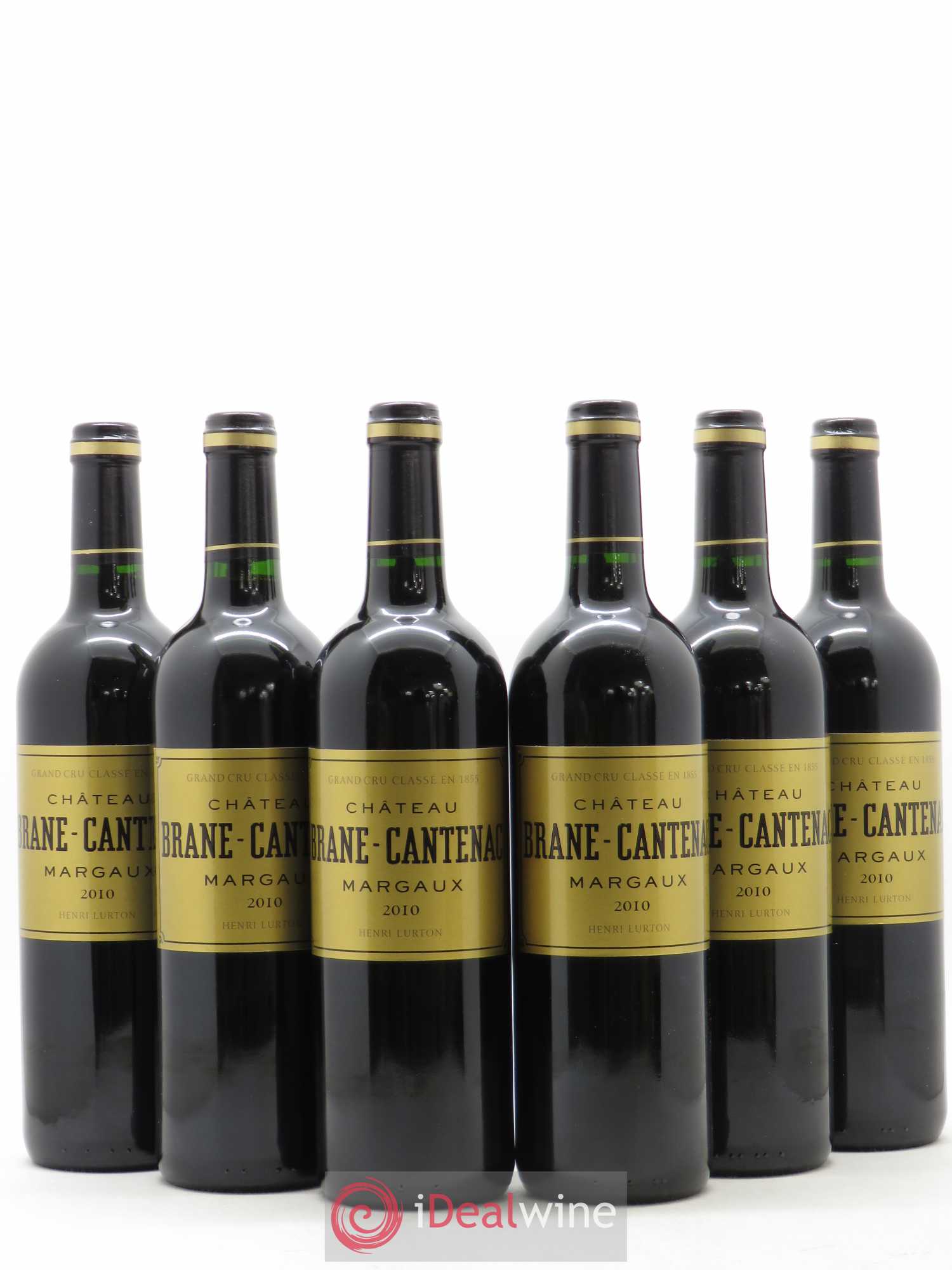 Château Brane Cantenac 2ème Grand Cru Classé 2010 - Lot de 6 bouteilles - 0