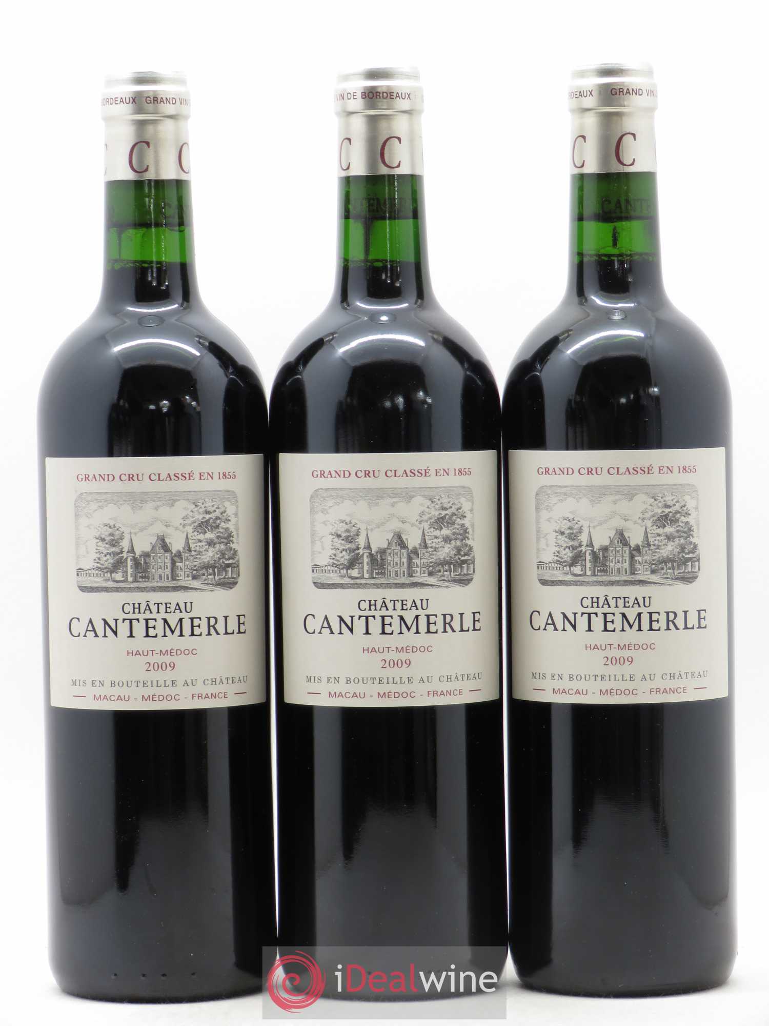 Château Cantemerle 5ème Grand Cru Classé 2009 - Lot de 6 bouteilles - 1