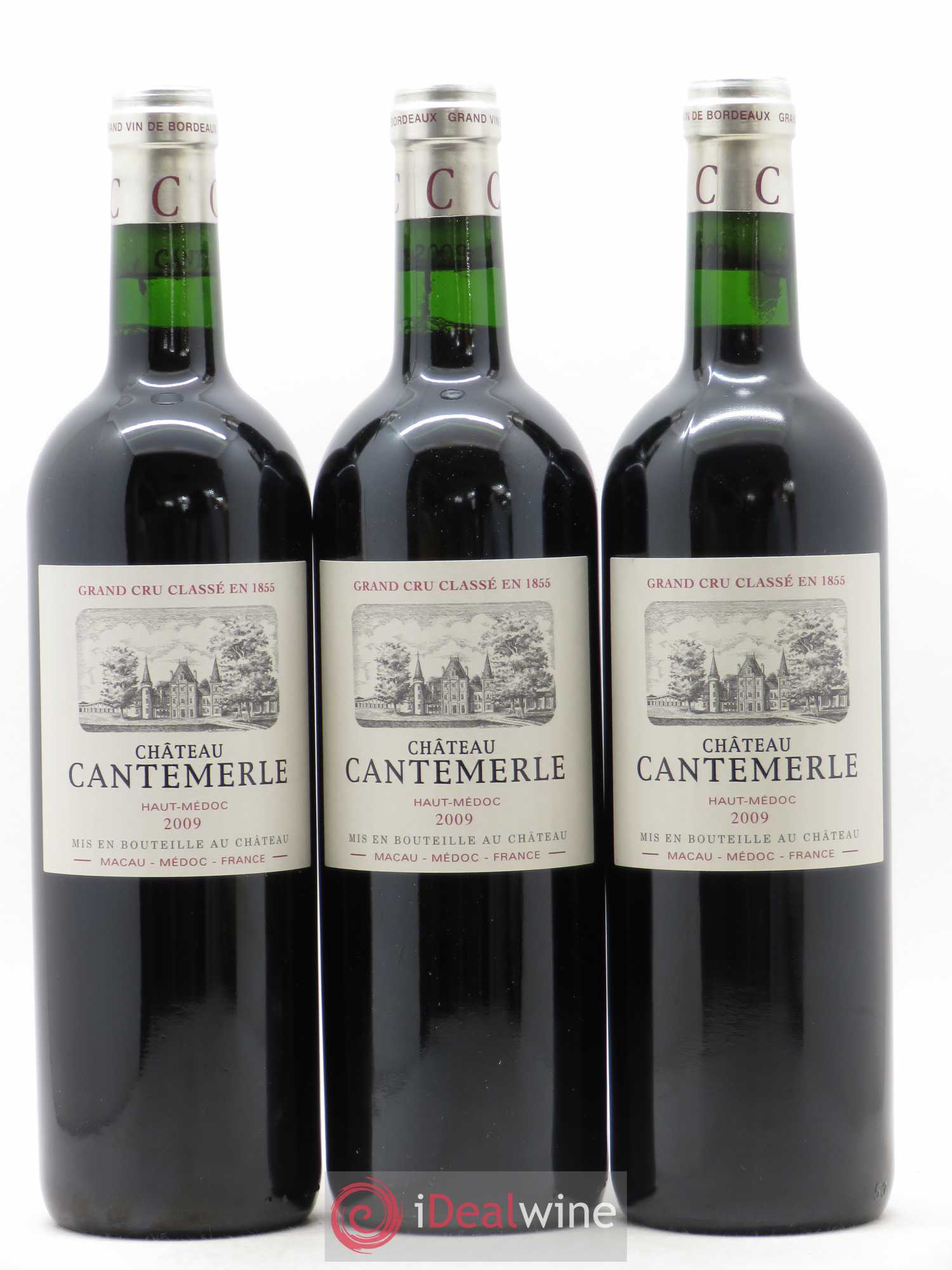 Château Cantemerle 5ème Grand Cru Classé 2009 - Lot de 6 bouteilles - 2