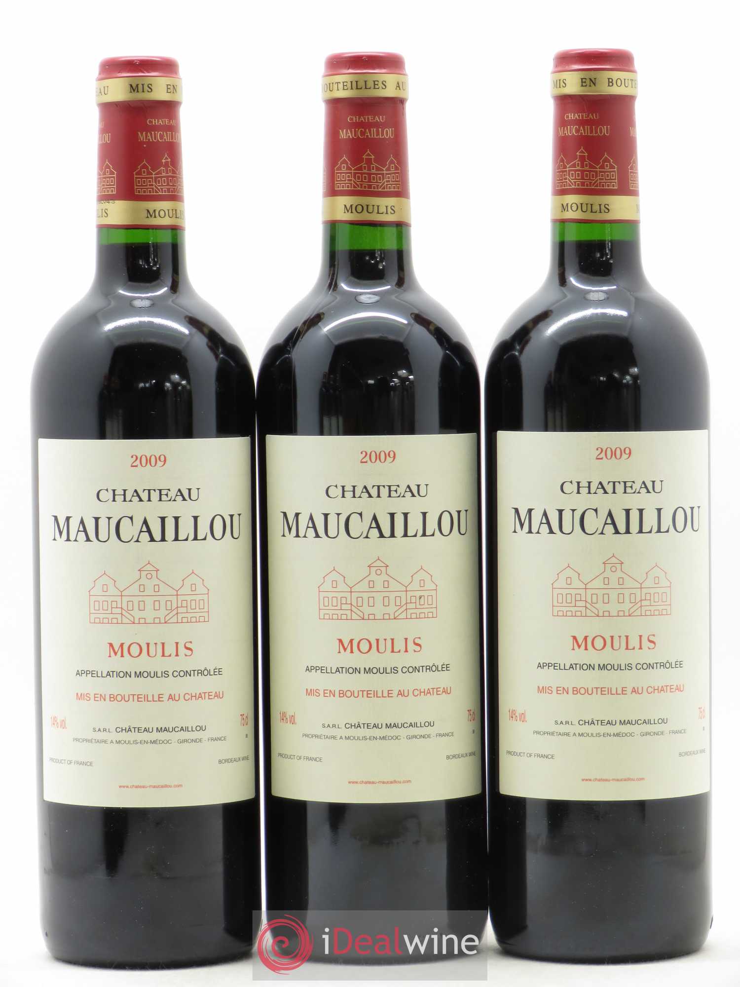 Château Maucaillou 2009 - Lot de 6 bouteilles - 1