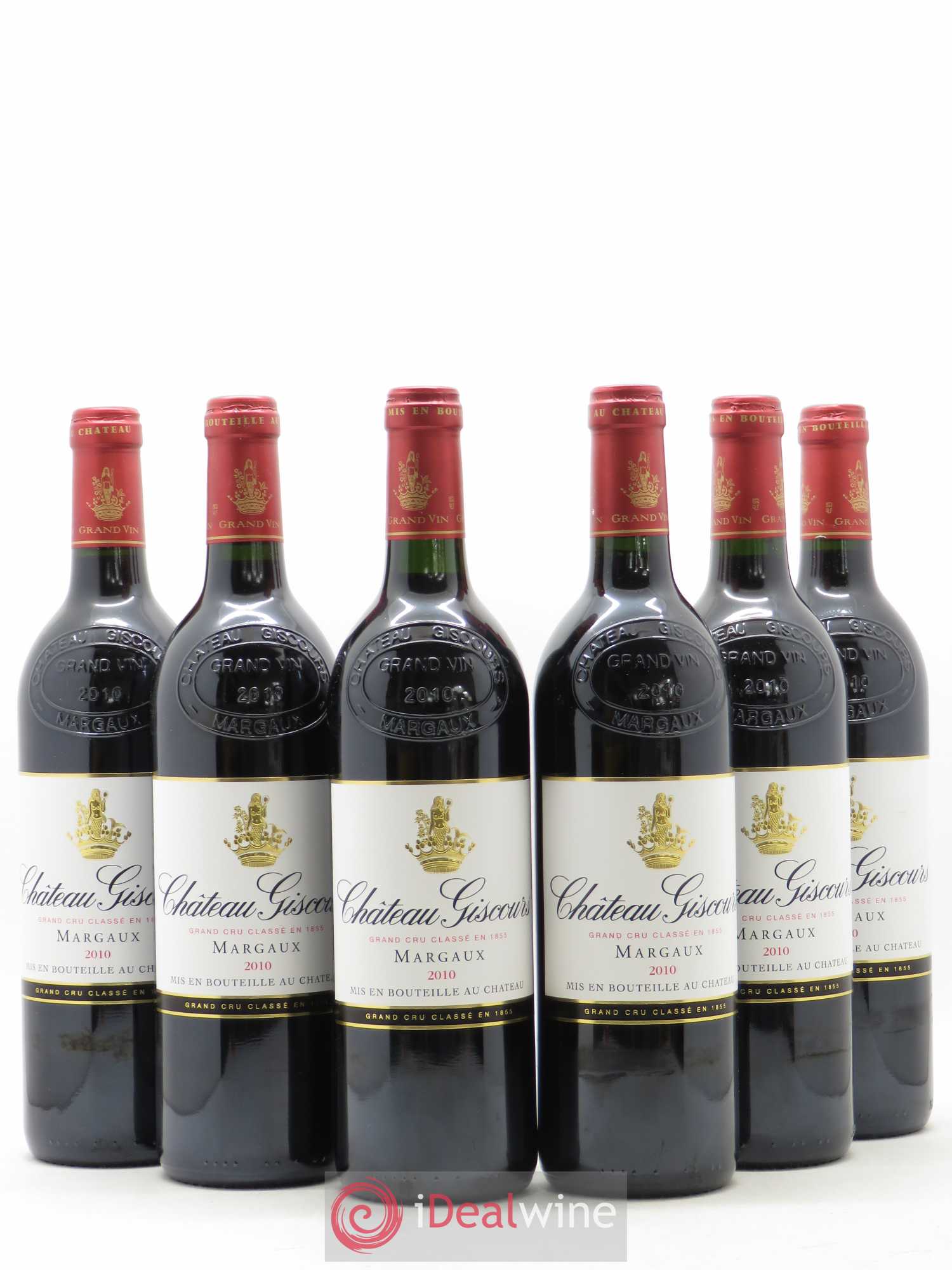 Château Giscours 3ème Grand Cru Classé 2010 - Lot de 6 bouteilles - 0