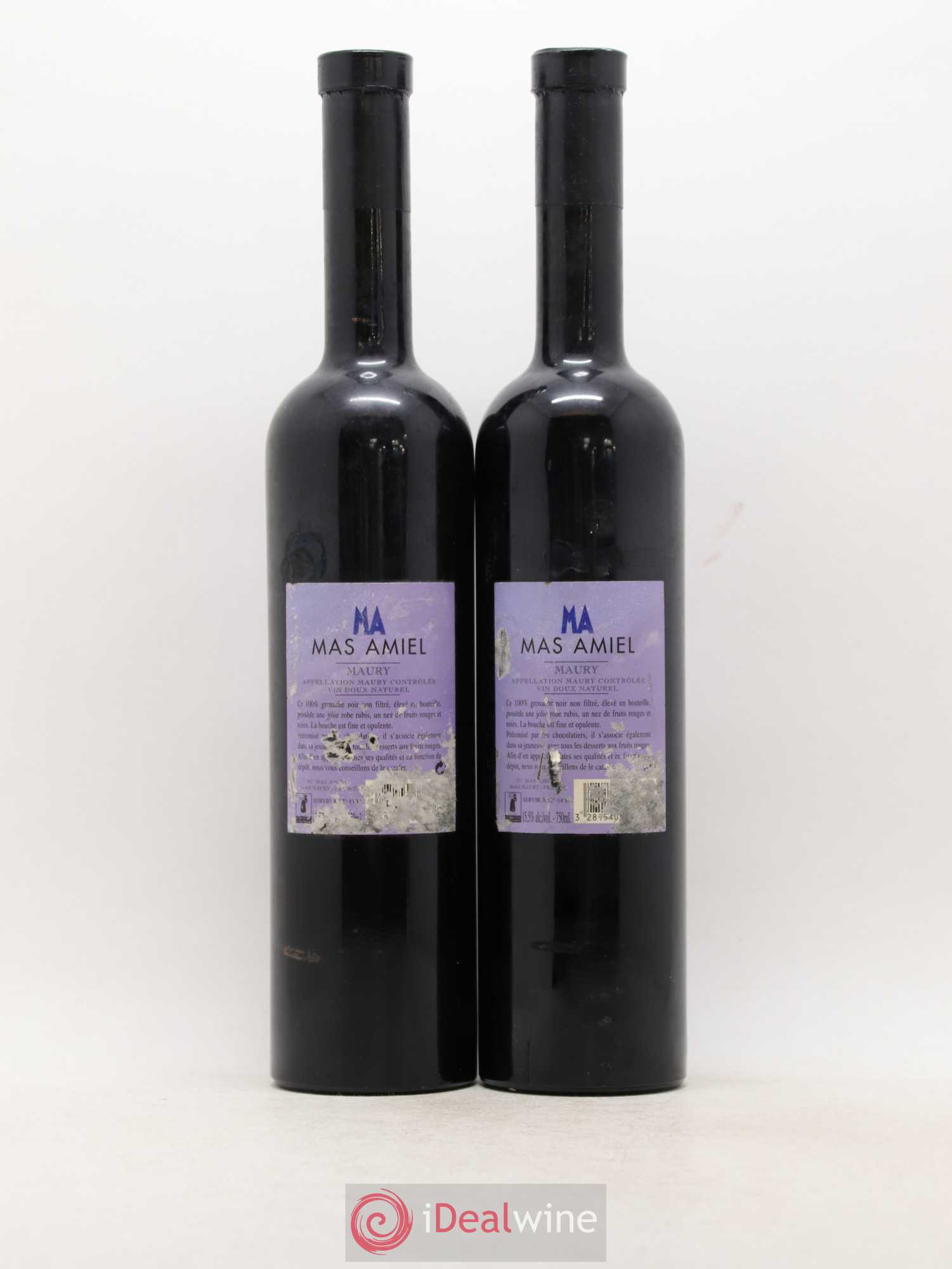 Maury Mas Amiel Vintage 2000 - Posten von 2 Flaschen - 1
