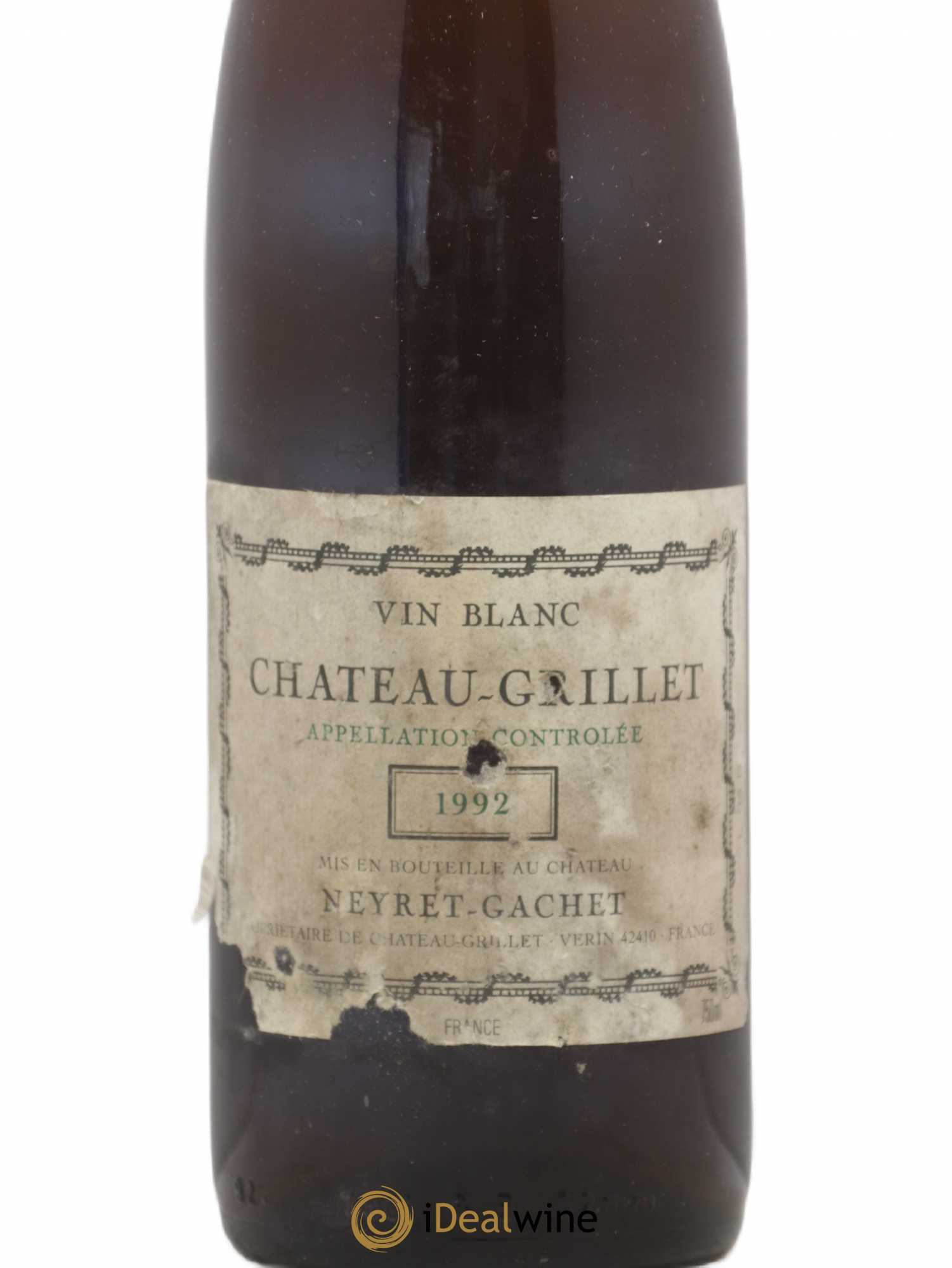 Château Grillet Château-Grillet 1992 - Lot de 1 bouteille - 1