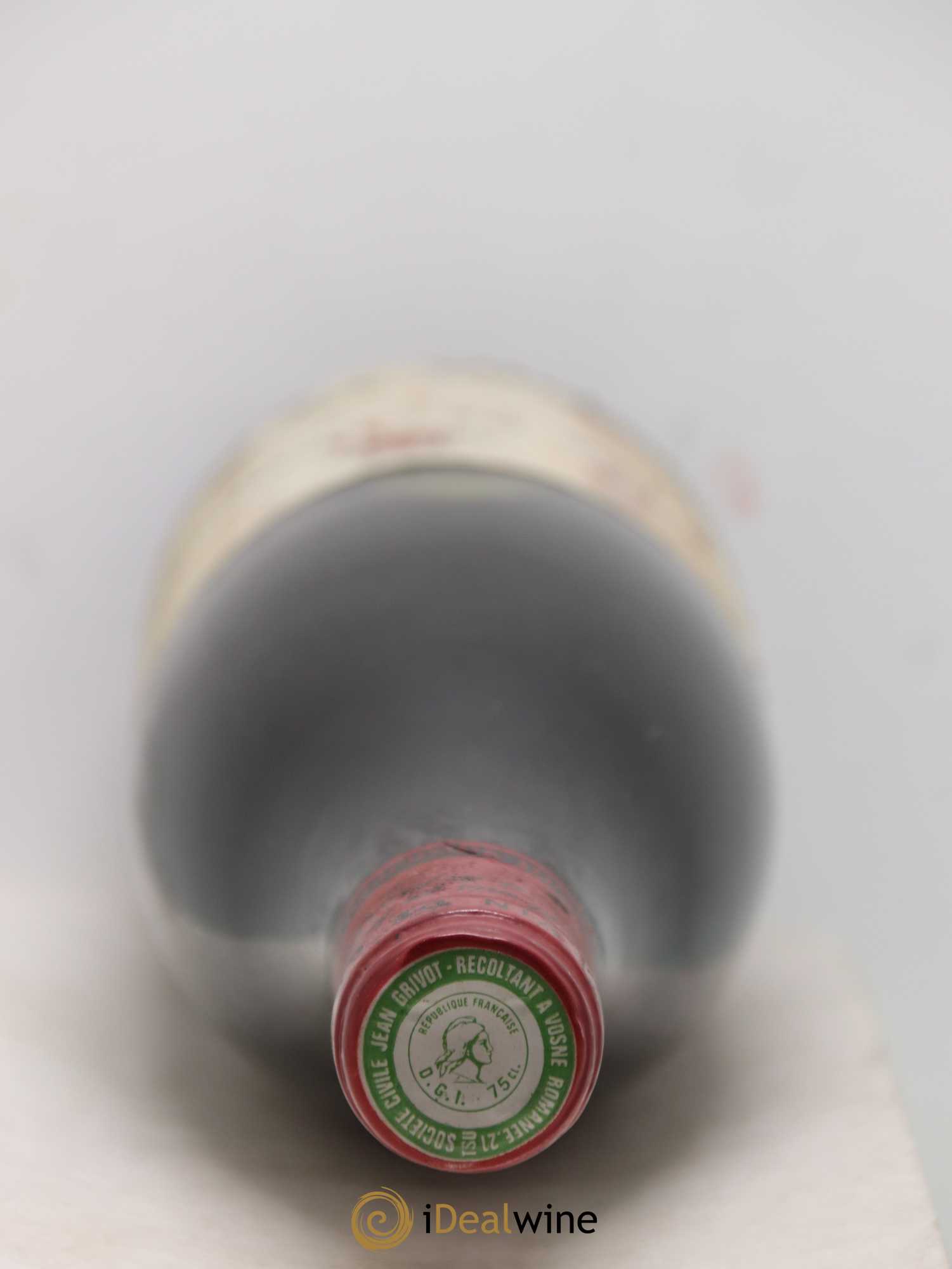 Clos de Vougeot Grand Cru Jean Grivot 1987 - Lot de 1 bouteille - 1