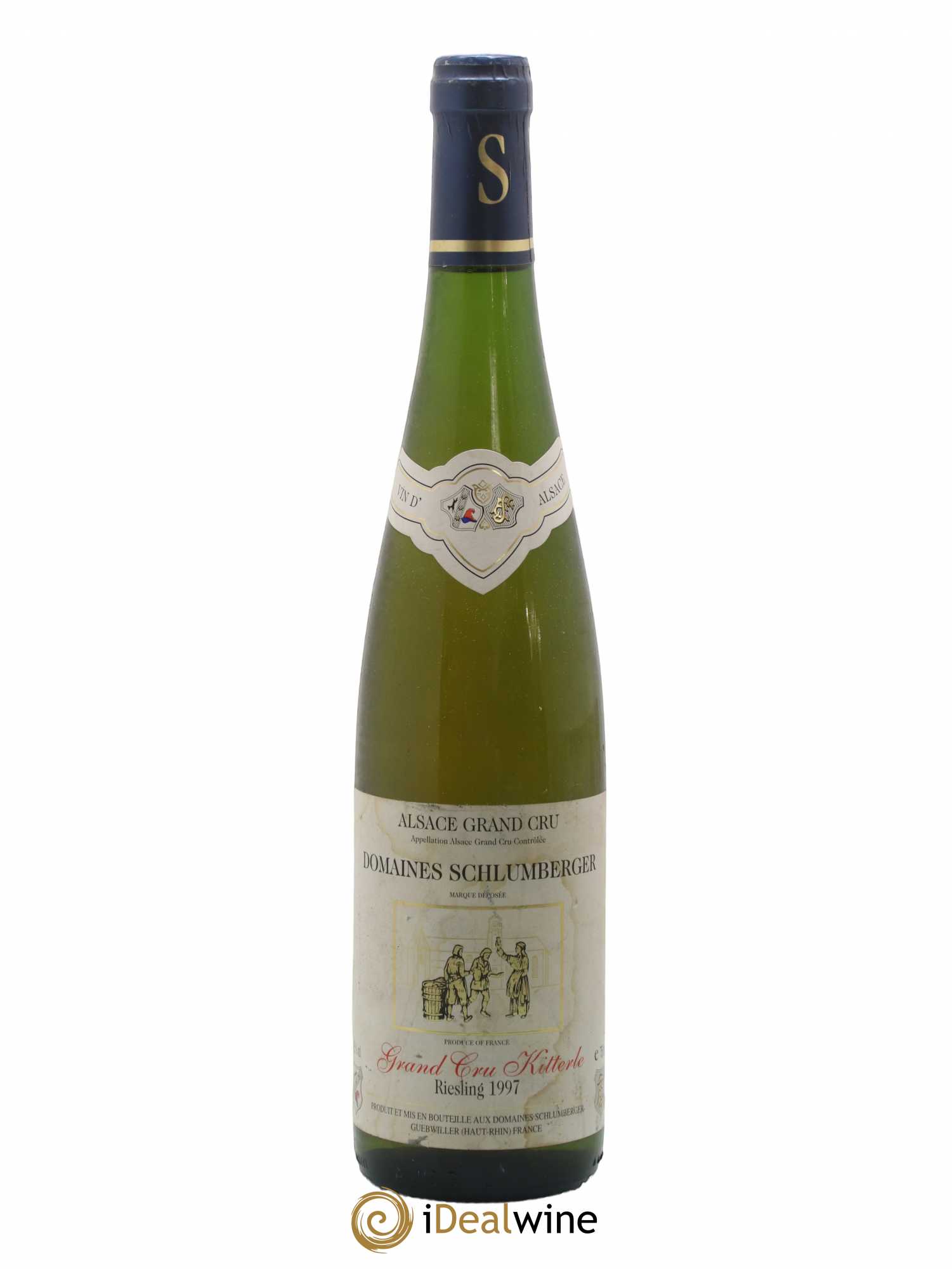 Alsace Domaine Schlumberger Grand Cru Kitterle Riesling 1997 - Posten von 1 Flasche - 0