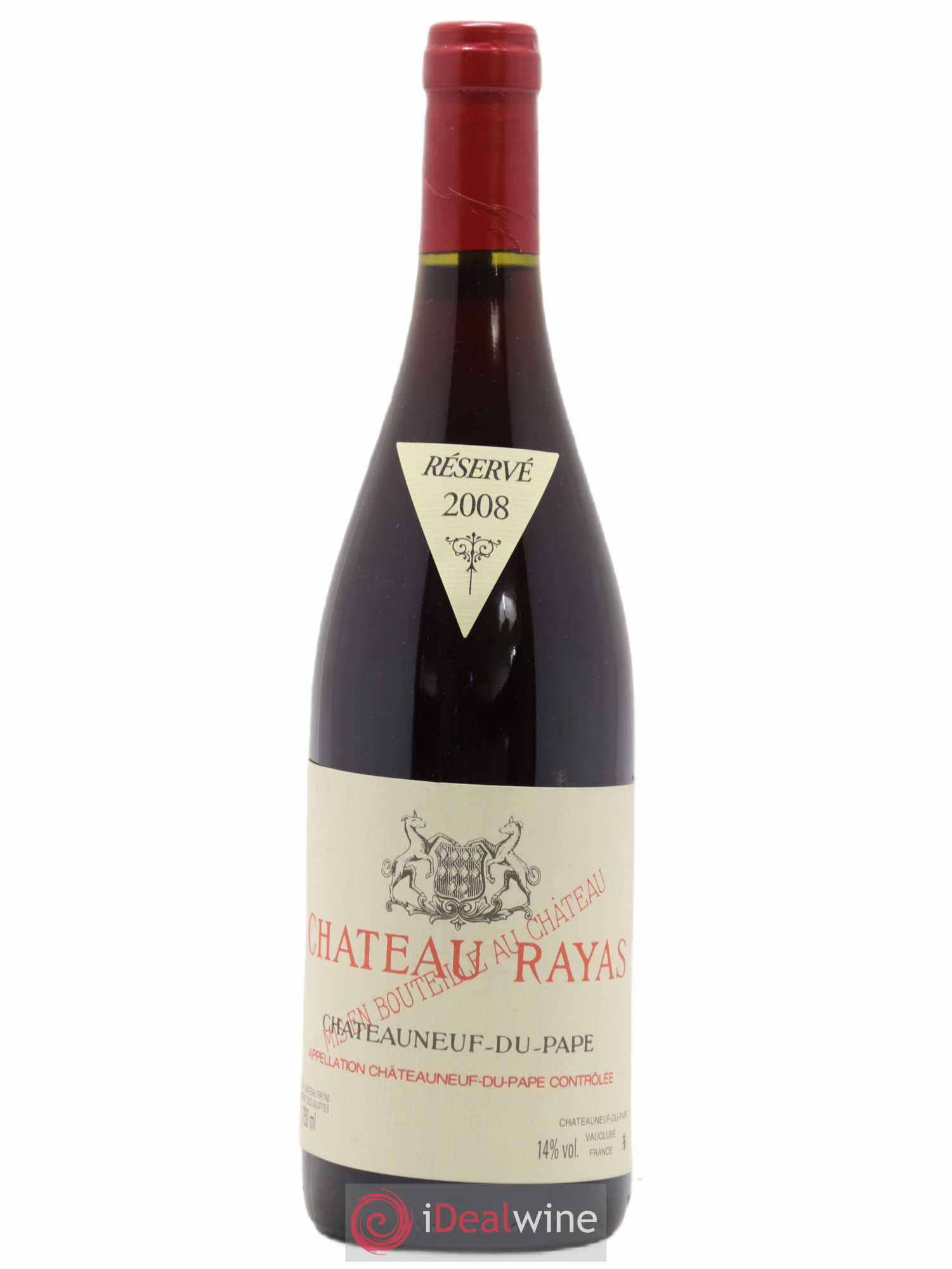 Châteauneuf-du-Pape Château Rayas Emmanuel Reynaud 2008 - Lot de 1 bouteille - 0