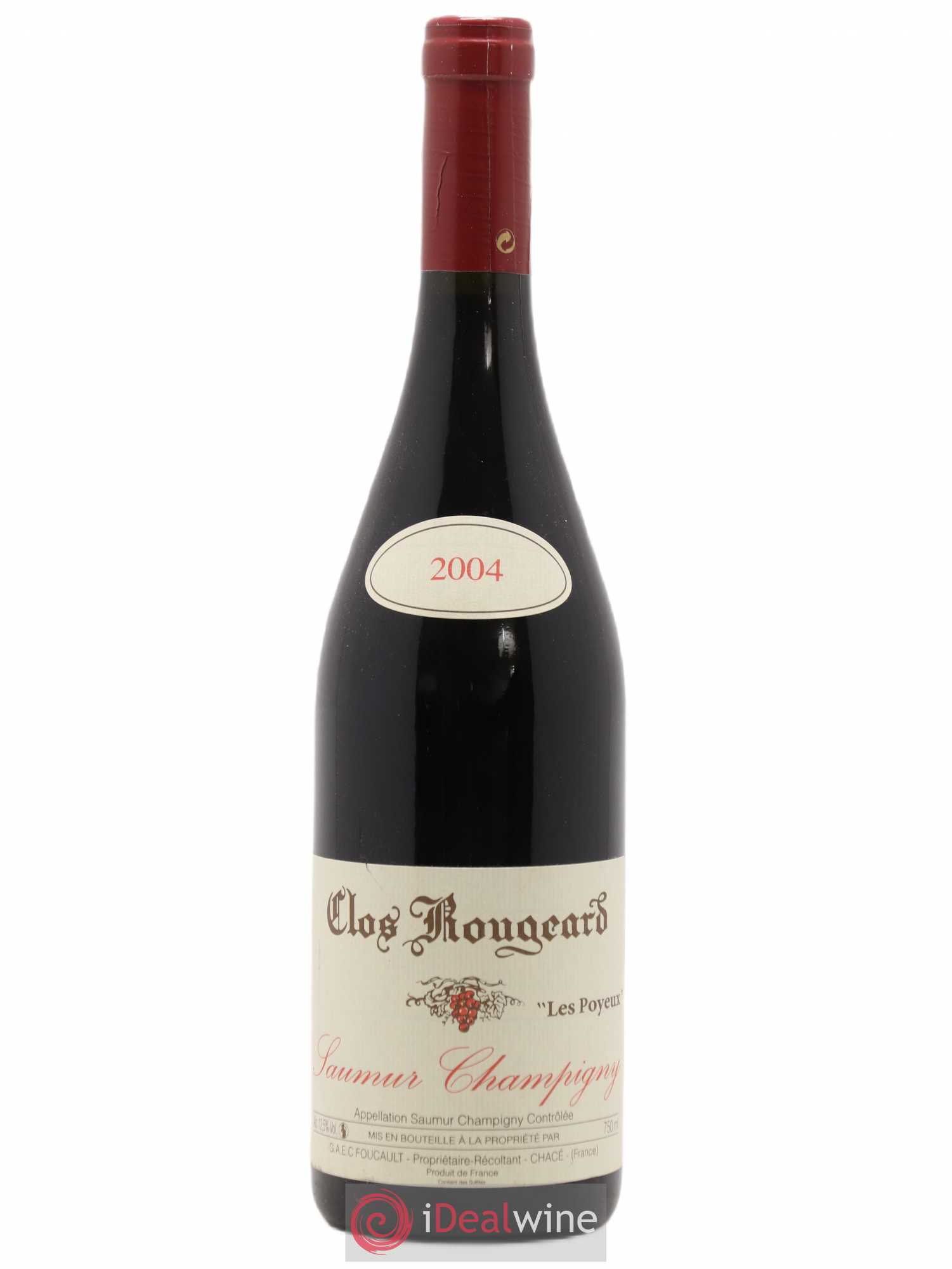 Saumur-Champigny Les Poyeux Clos Rougeard 2004 - Lot de 1 bouteille - 0