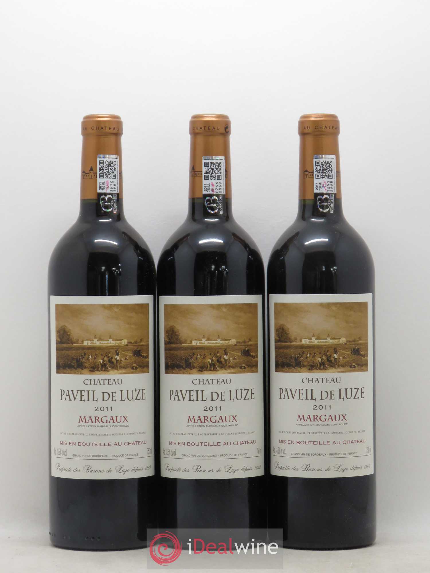 Château Paveil de Luze Cru Bourgeois 2011 - Lot de 6 bouteilles - 2