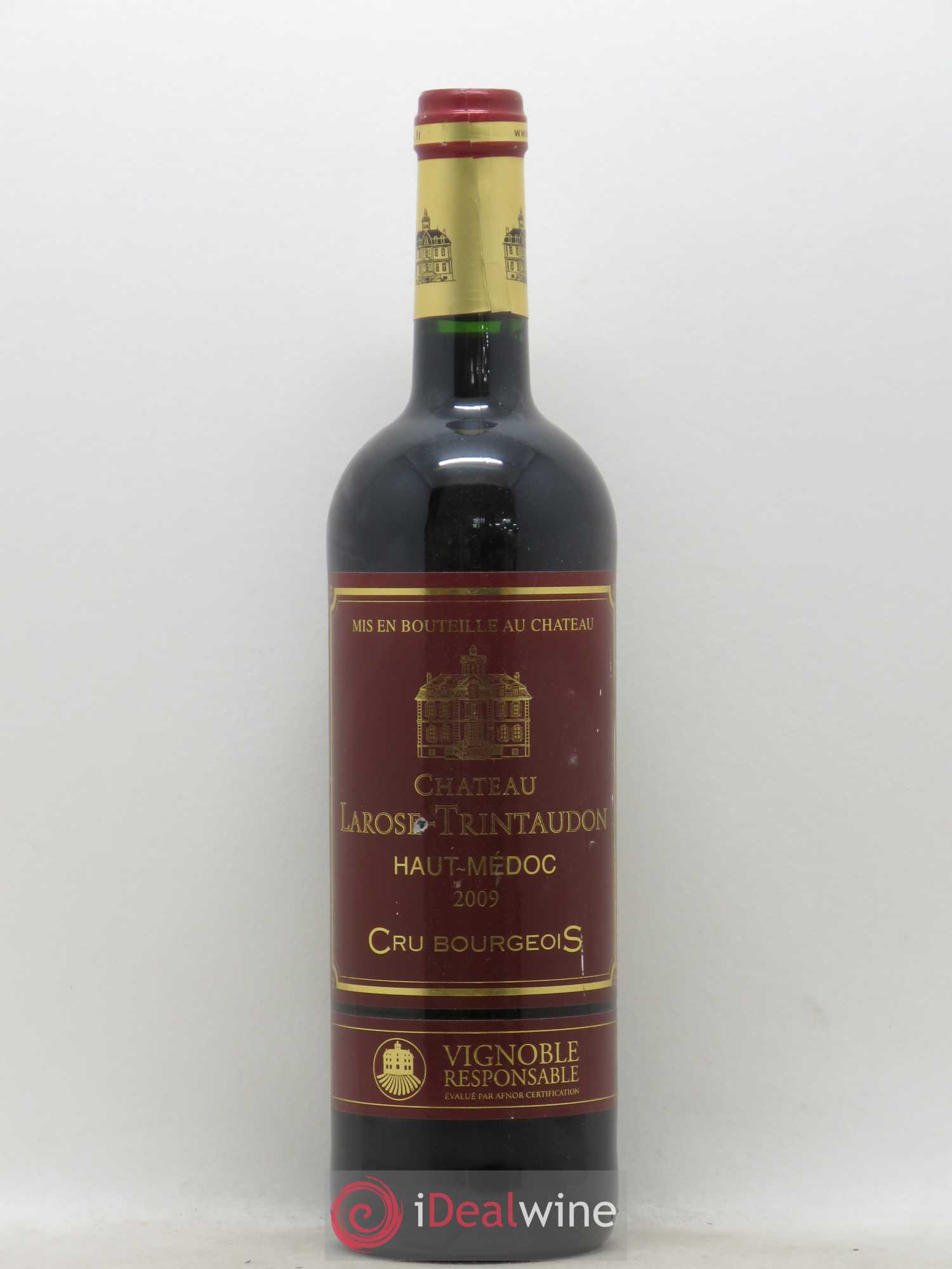 Château Larose Trintaudon Cru Bourgeois (senza prezzo di riserva) 2009 - Lotto di 1 bottiglia - 0