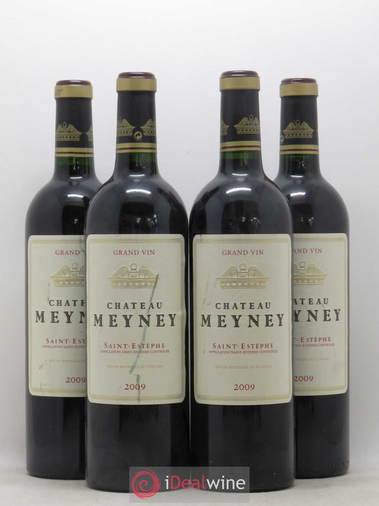 Château Meyney 2009 - Lot de 4 bouteilles - 0