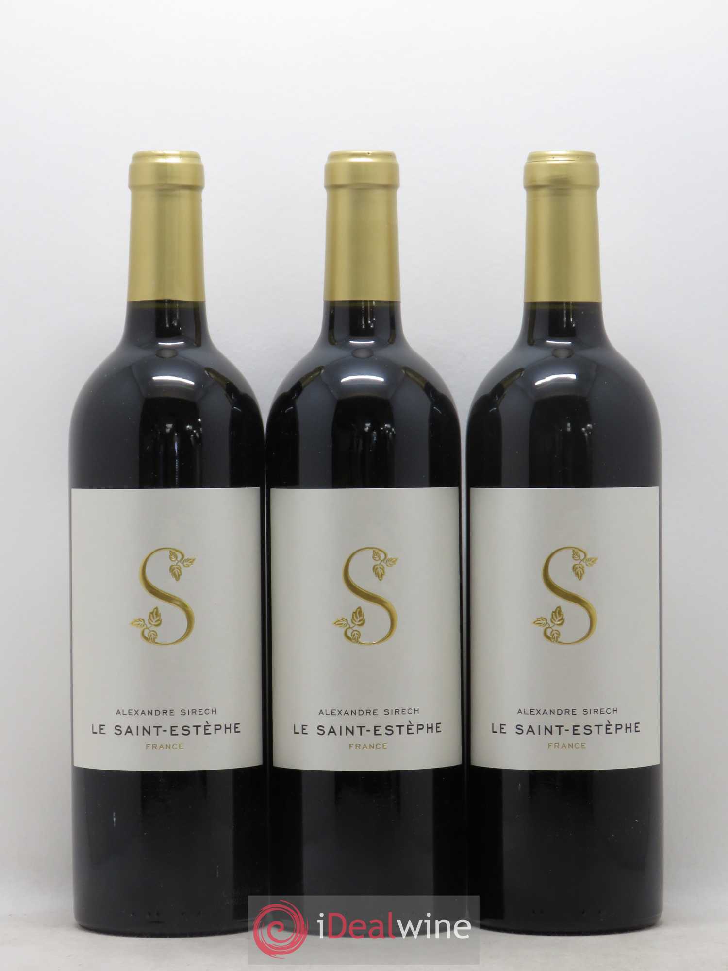 Saint-Estèphe Le Saint Estephe Alexandre Sirech (no reserve) 2015 - Lot of 6 bottles - 1